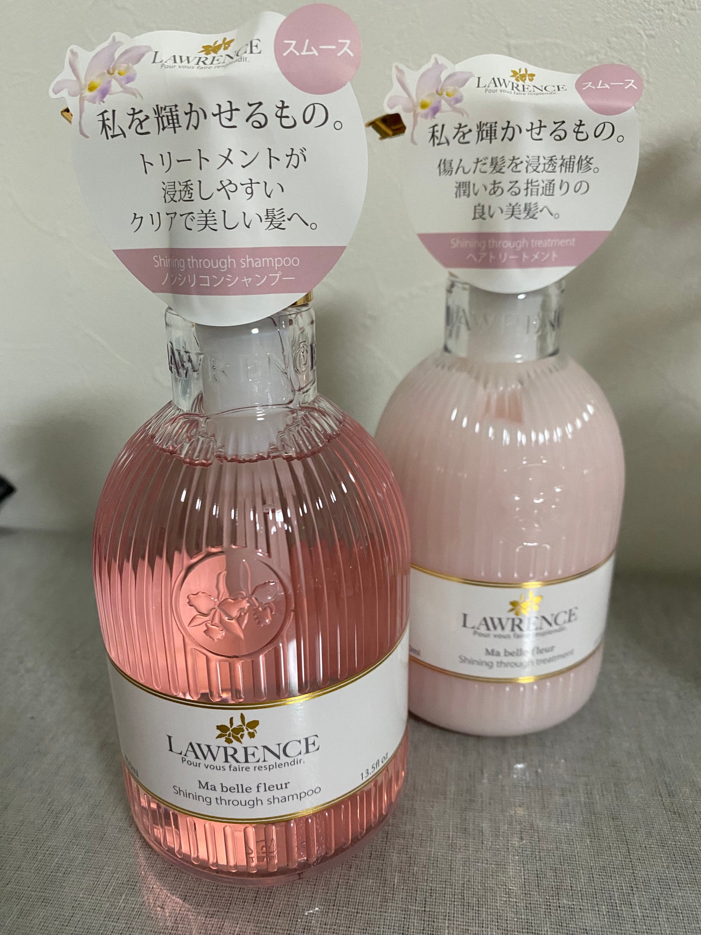 マベルフルール シャイニングスルーシャンプー/トリートメント/ロウレンス /市販シャンプーを使ったクチコミ(1枚目)