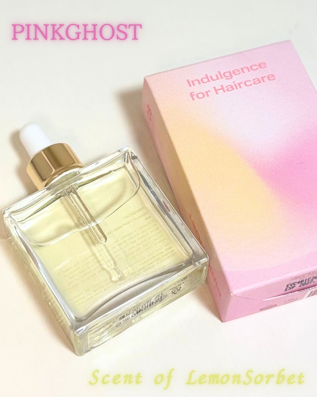 オーガニックヘアシロップ/PINKGHOST/ヘアオイルを使ったクチコミ（1枚目）