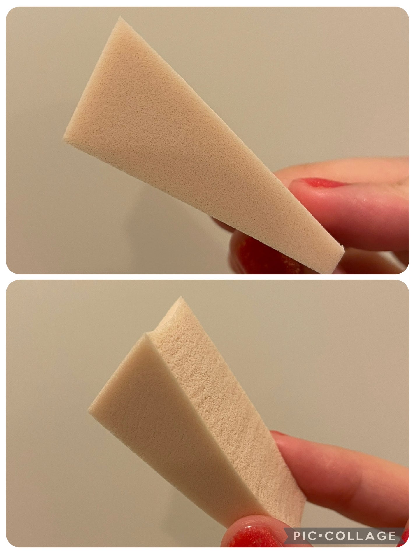 バリュースポンジN ウェッジ型タイプ 30P/ロージーローザ/パフ・スポンジを使ったクチコミ(2枚目)