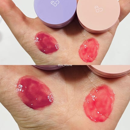 GLOWY TINT BALM/AOU/リップグロスを使ったクチコミ(4枚目)