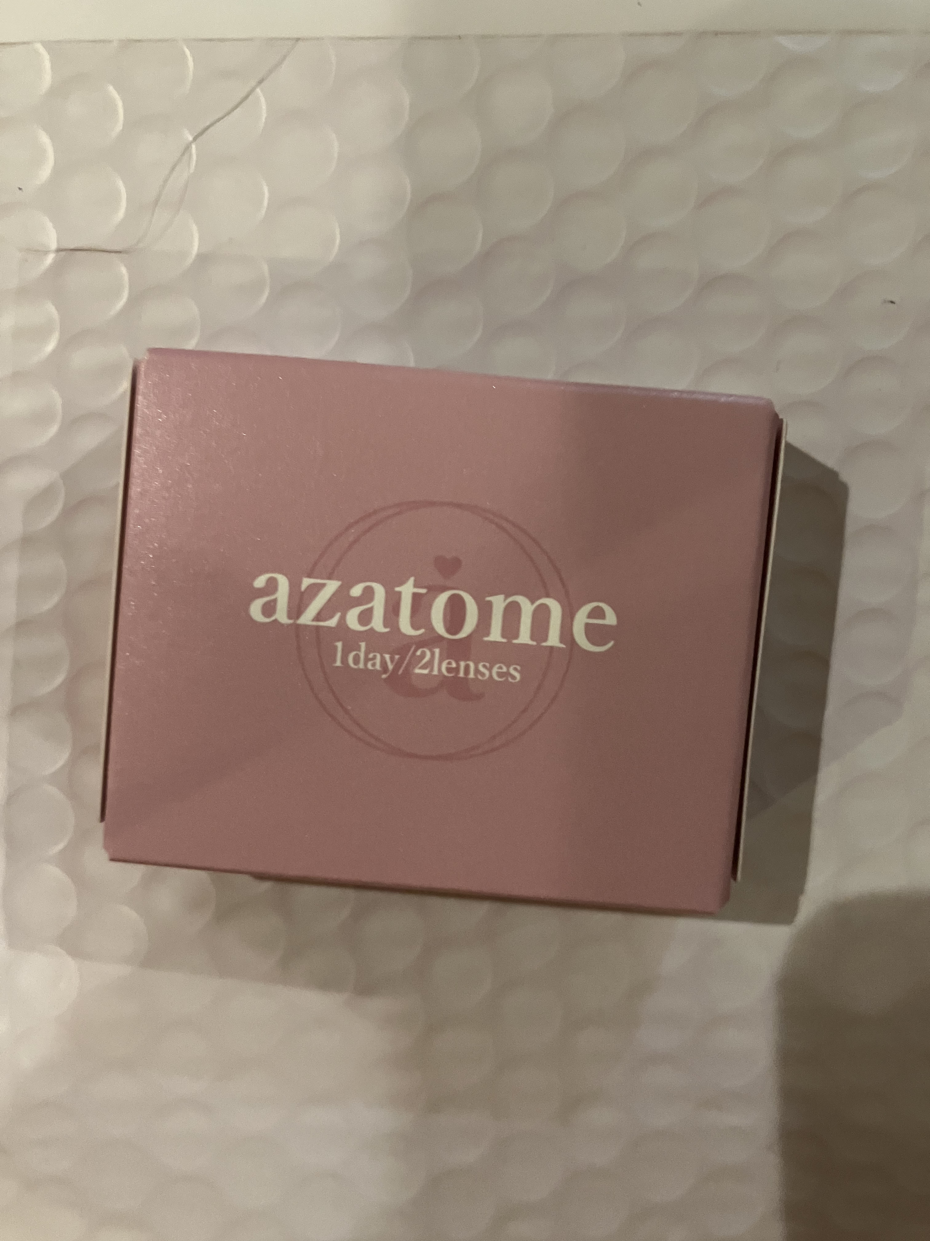 あざとめ 1day ショコラティエ/azatome/ワンデー（１DAY）カラコンを使ったクチコミ（1枚目）