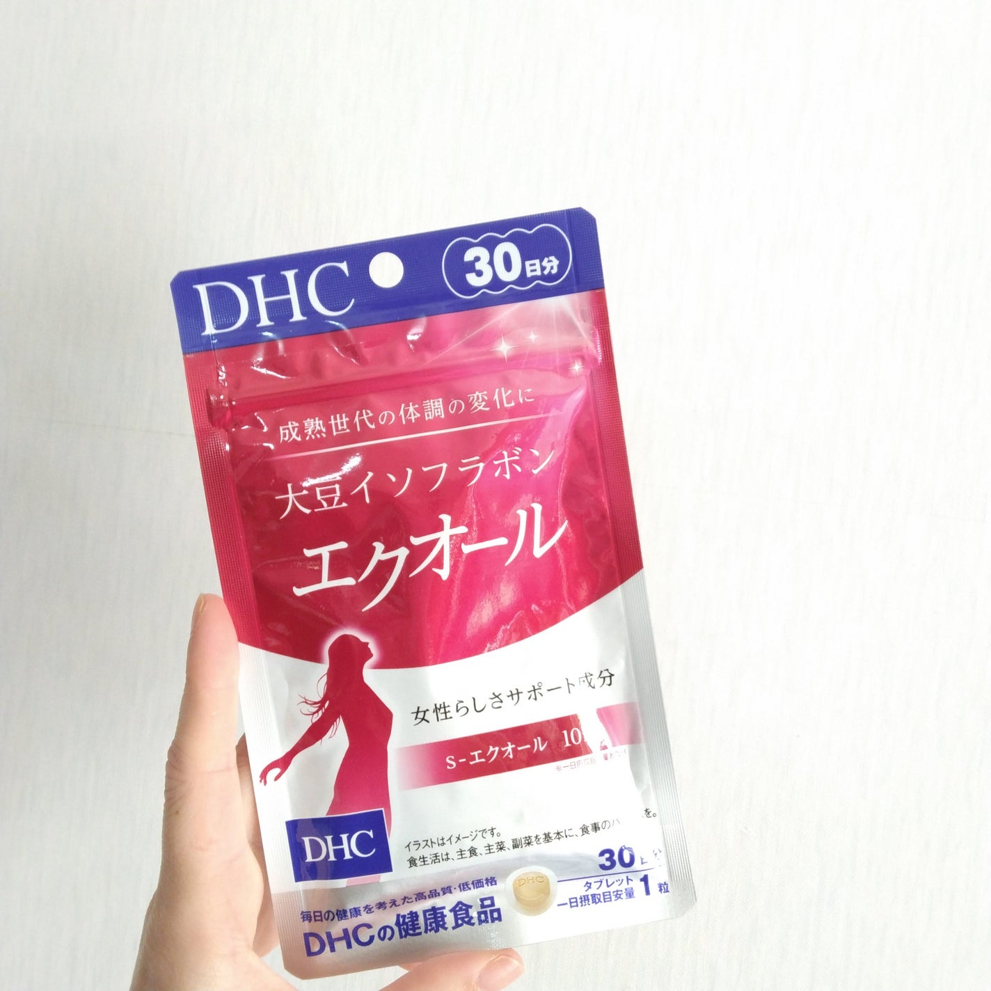 DHC 大豆イソフラボン エクオール/DHC/健康サプリメントを使ったクチコミ(4枚目)