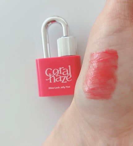 グロウロックゼリーティント/Coralhaze/リップティントを使ったクチコミ(6枚目)