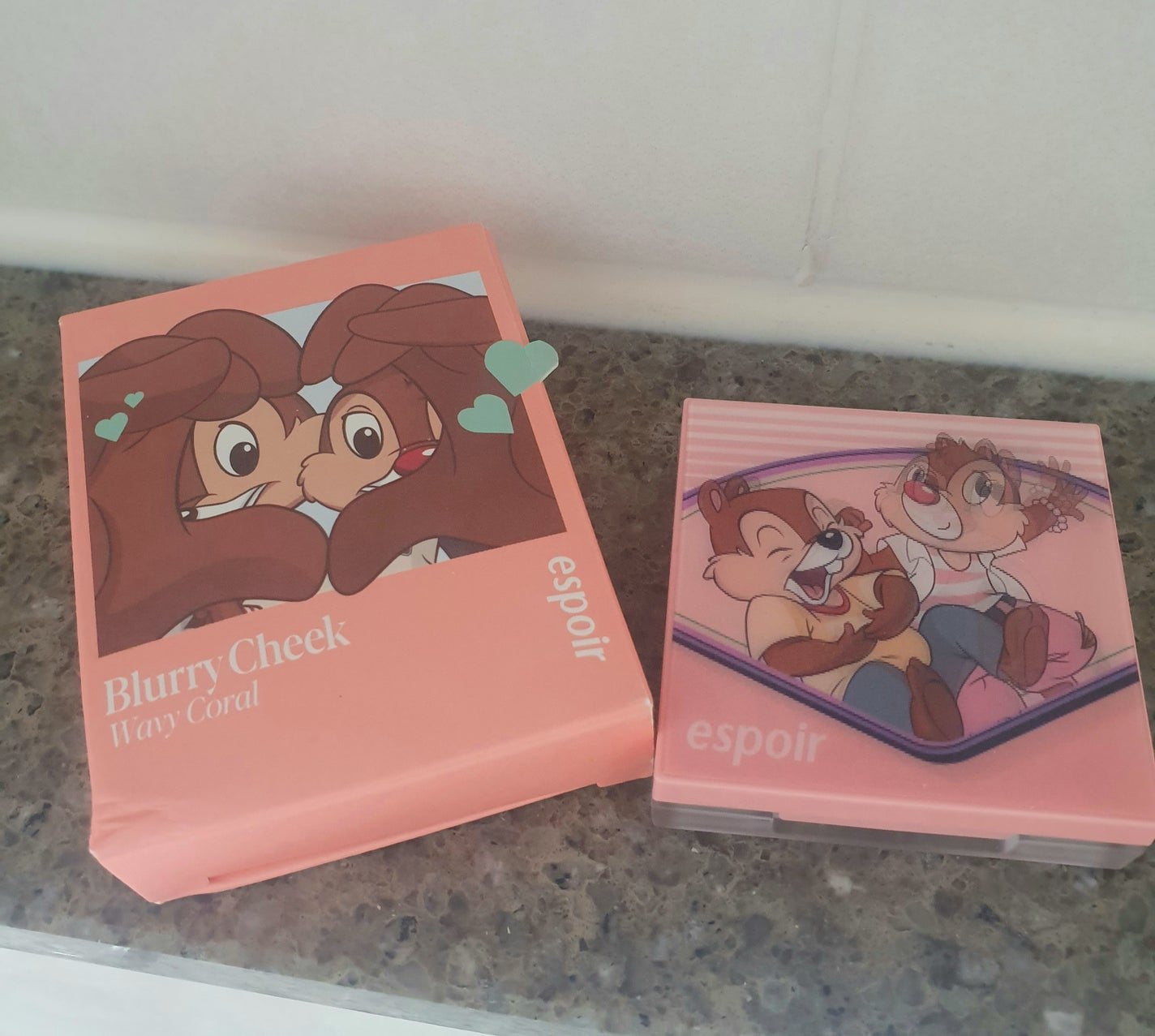 ブラリーチーク(ディズニーエディション)/espoir/チークを使ったクチコミ(1枚目)