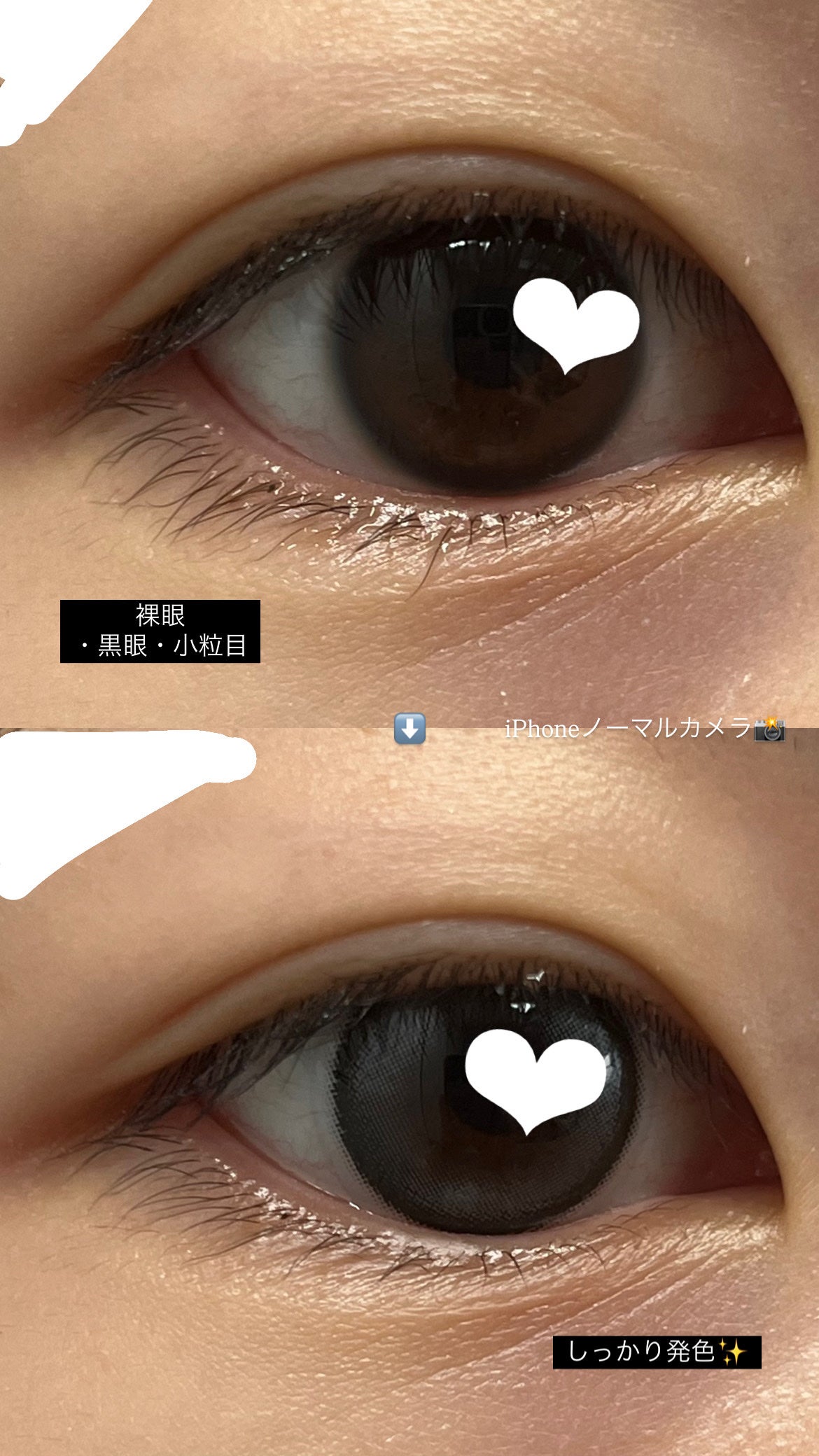 mimi charme 1day/mimi charme/ワンデー(1DAY)カラコンを使ったクチコミ(3枚目)