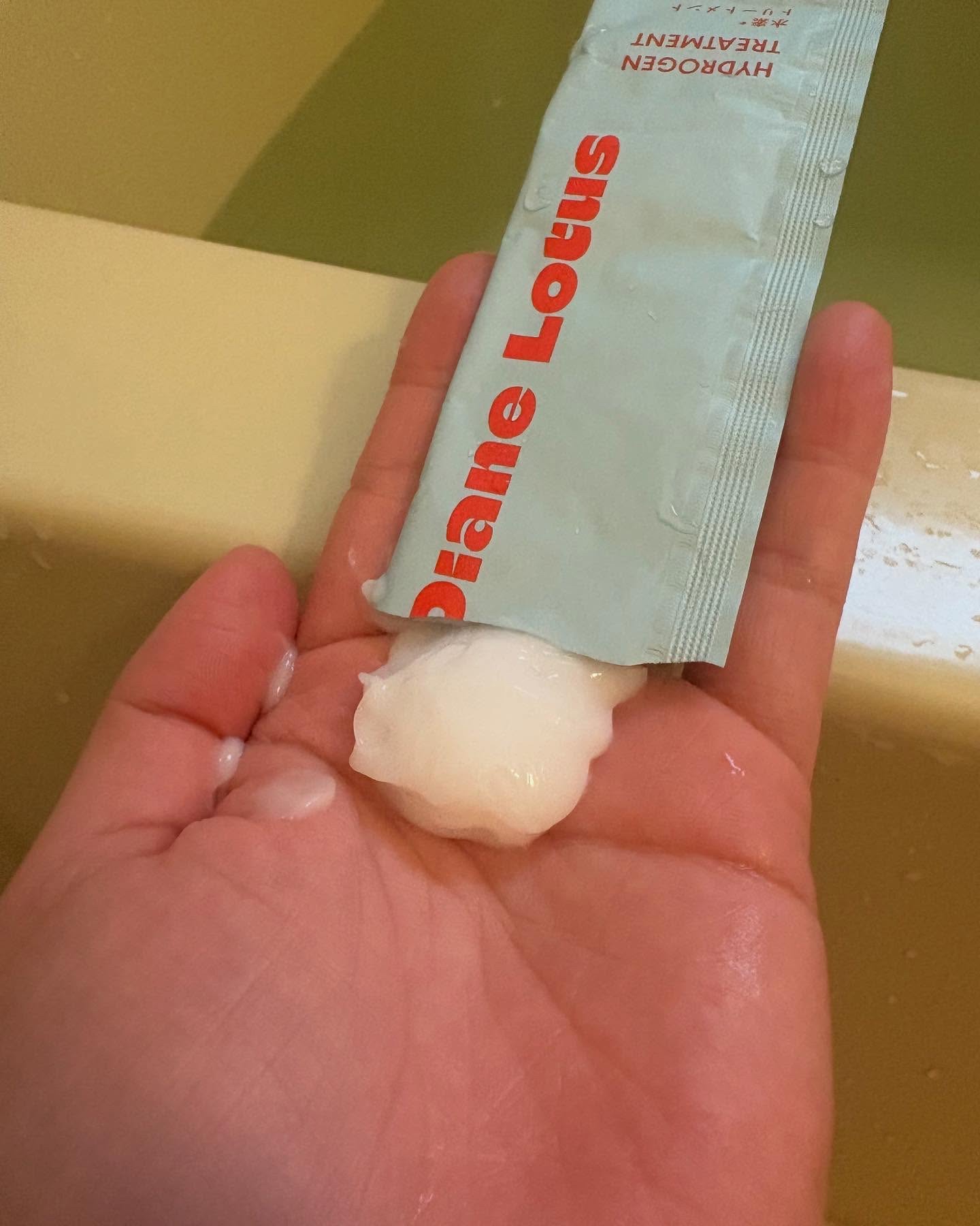 ロータス 水素トリートメント ティー＆シトラスの香り/ダイアン/洗い流すヘアトリートメントを使ったクチコミ（3枚目）