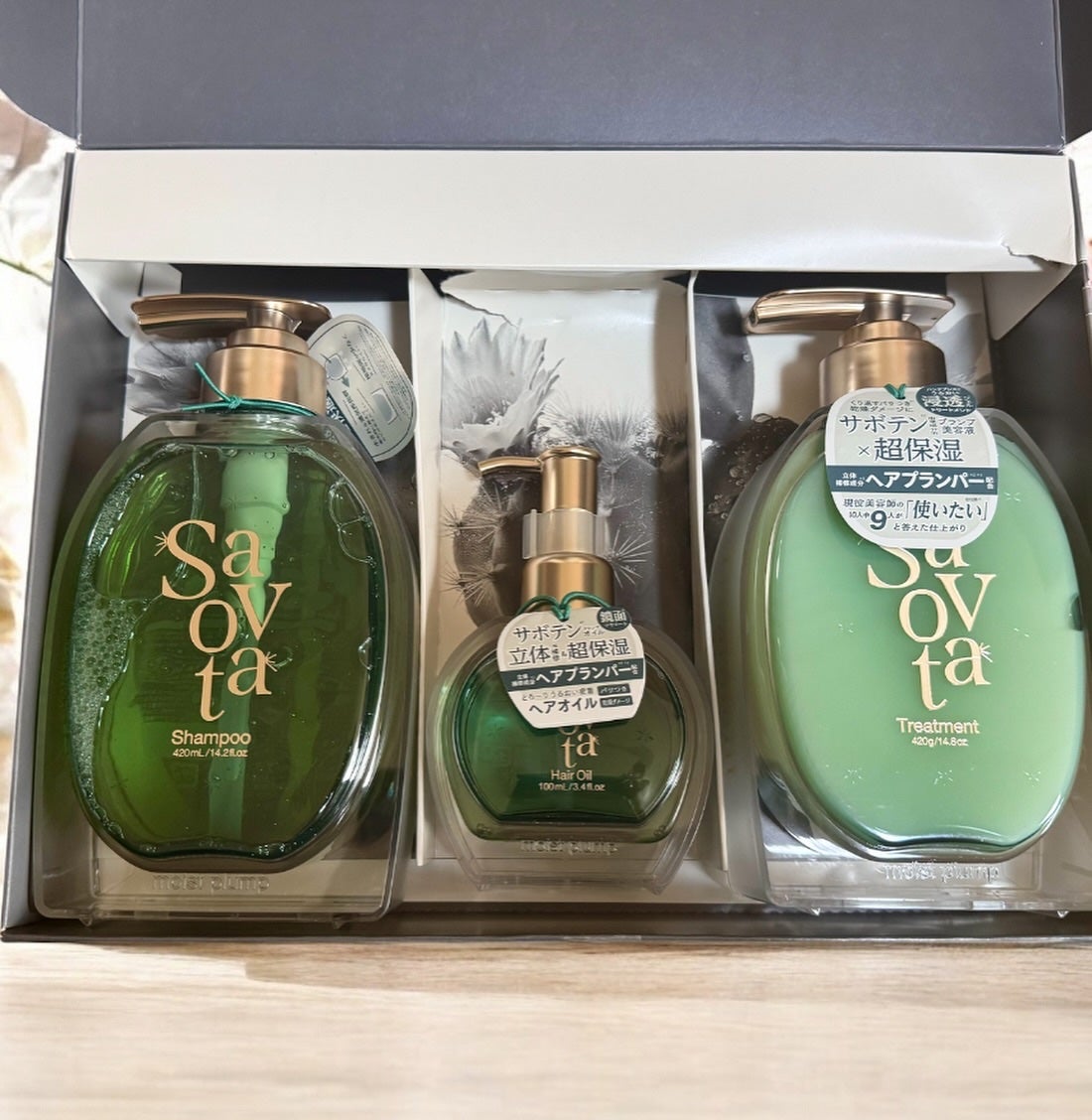 サボンドサボタ モイストプランプシャンプー/ヘアトリートメント/Savon du Savota/シャンプー・コンディショナーを使ったクチコミ(6枚目)