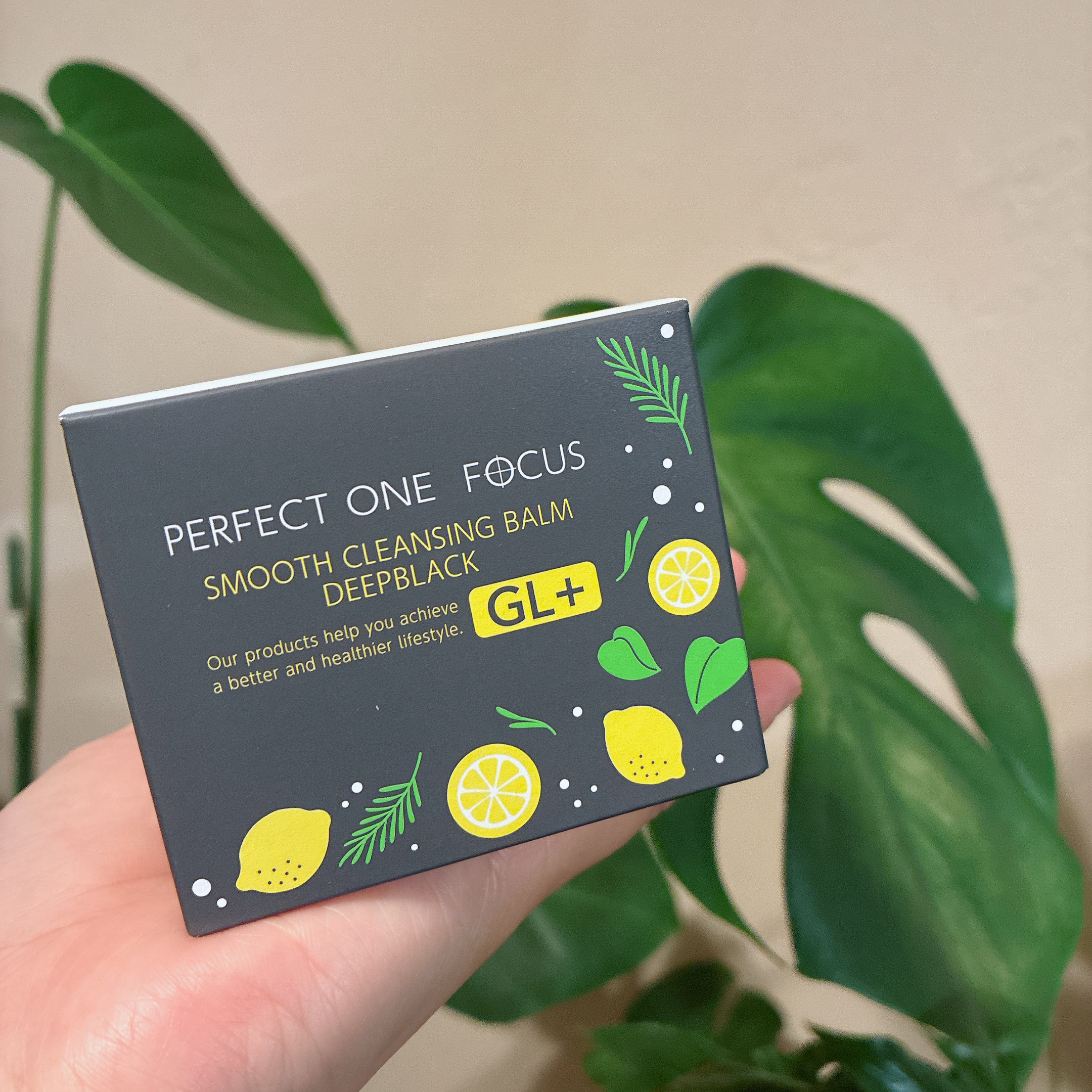 スムースクレンジングバーム ディープブラック GL+/PERFECT ONE  FOCUS/クレンジングバームを使ったクチコミ（2枚目）