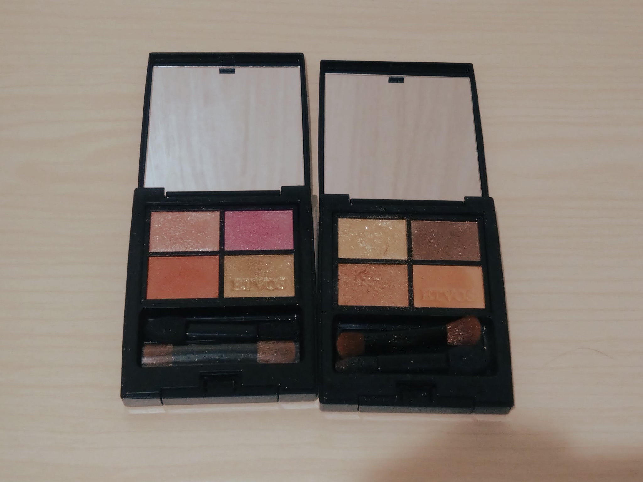 ミネラルクラッシィシャドー/エトヴォス/アイシャドウパレットを使ったクチコミ（2枚目）