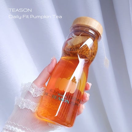 デイリーフィット パンプキンティー/TEASON/美容ドリンクを使ったクチコミ(3枚目)