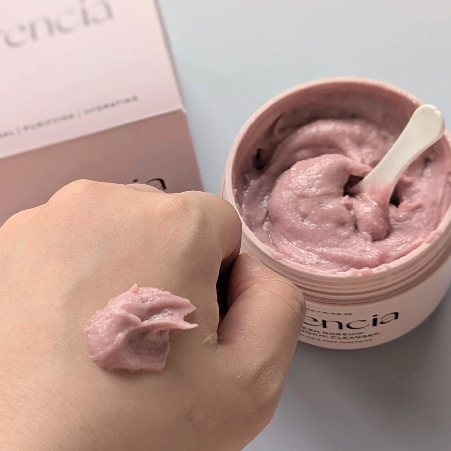 アレンシアフレッシュもちソープ「ロイヤルローズヒップ」/アレンシア/その他洗顔料を使ったクチコミ（3枚目）