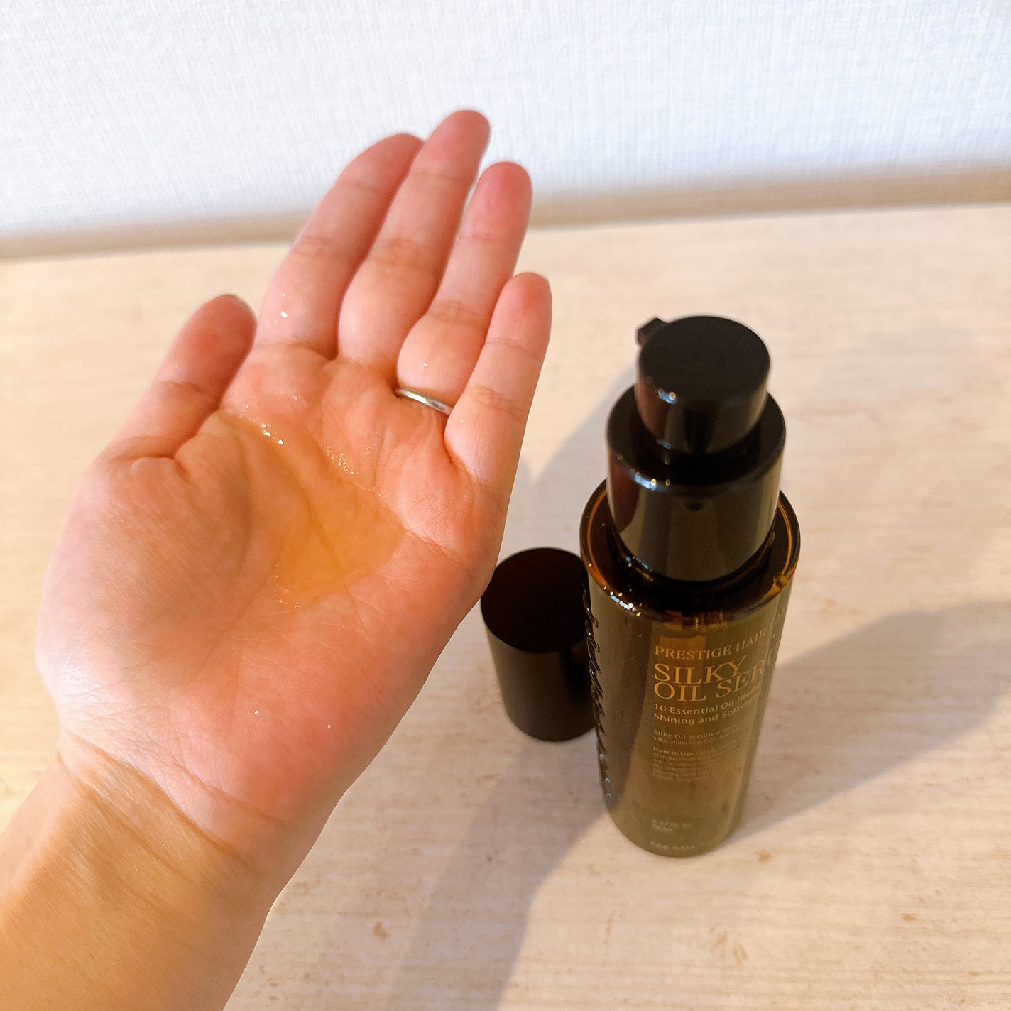 SILKY OIL SERUM/CULRY SHYLL/ヘアオイルを使ったクチコミ(3枚目)