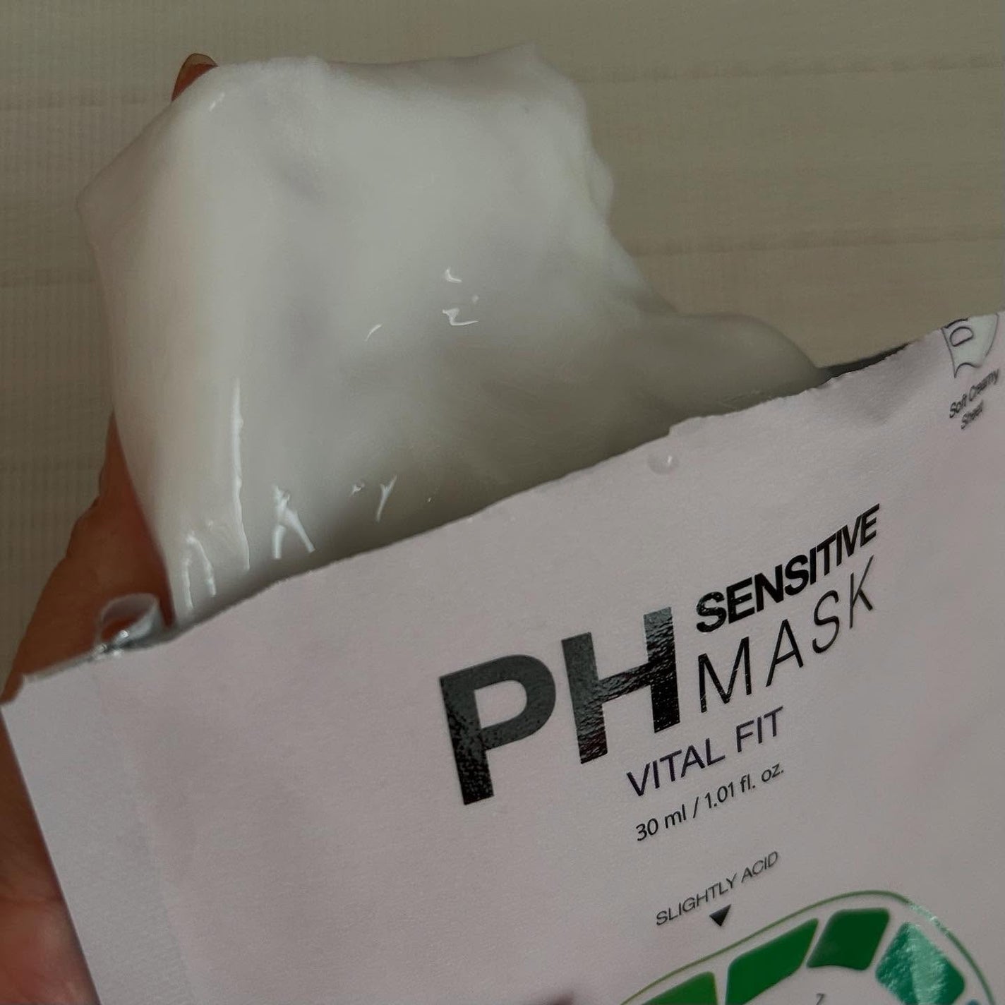 PHセンシティブマスク バイタルフィット/SAM'U/シートマスク・パックを使ったクチコミ(3枚目)