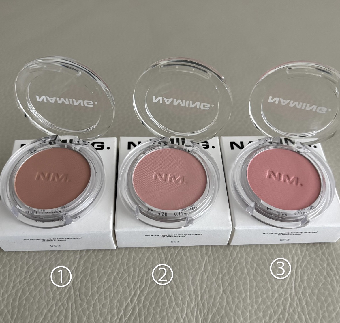 ネーミング フラッフィーパウダーブラッシュ/NAMING./パウダーチークを使ったクチコミ（2枚目）