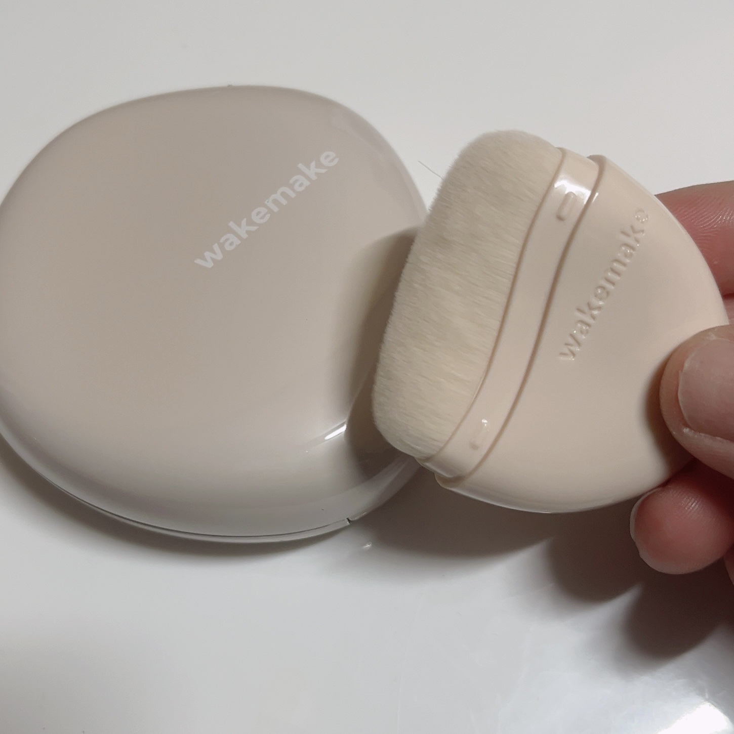 ウォータフルグロウティント/wakemake/リップティントを使ったクチコミ（2枚目）