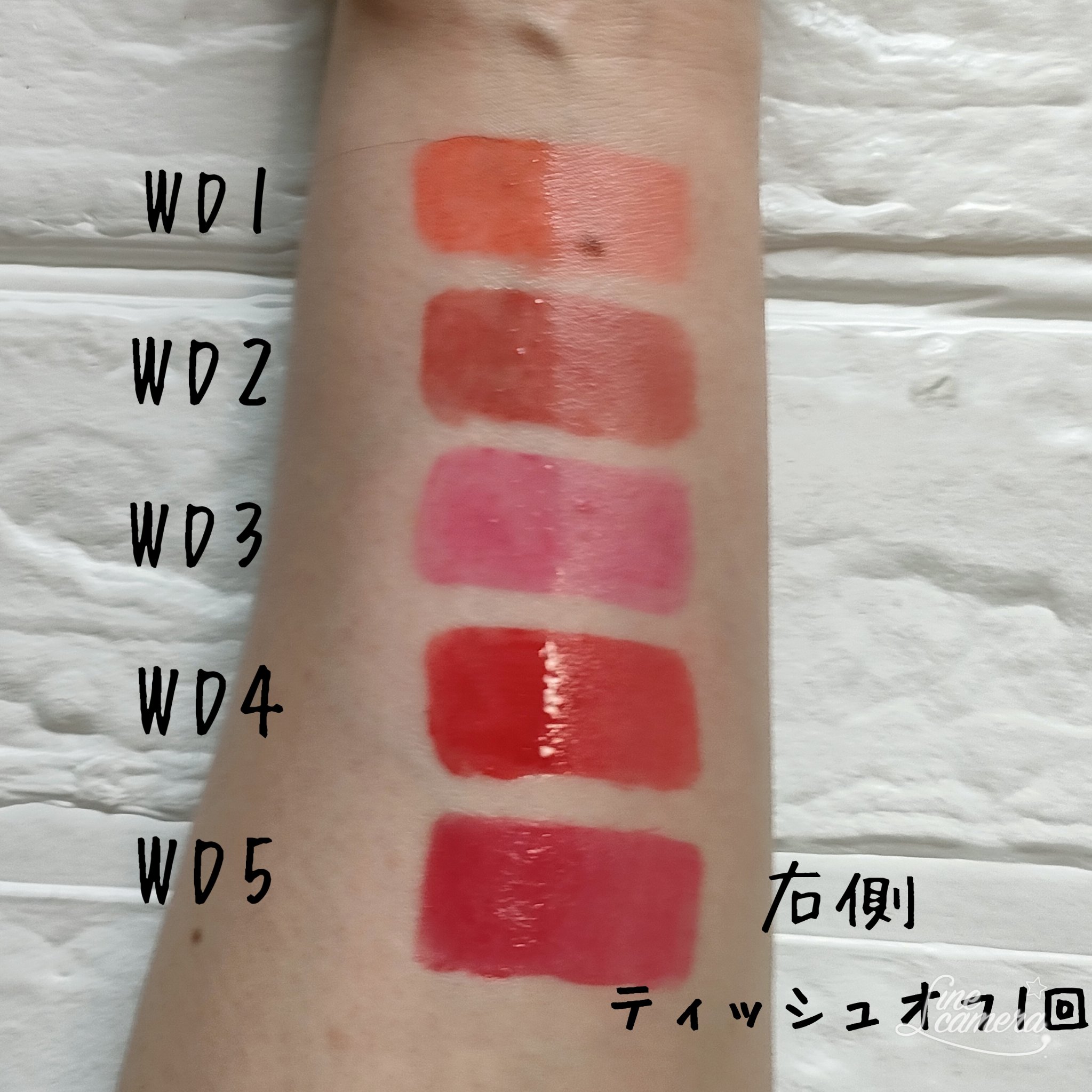 ザ ウォータリーデューティント/MERZY/リップティントを使ったクチコミ（2枚目）