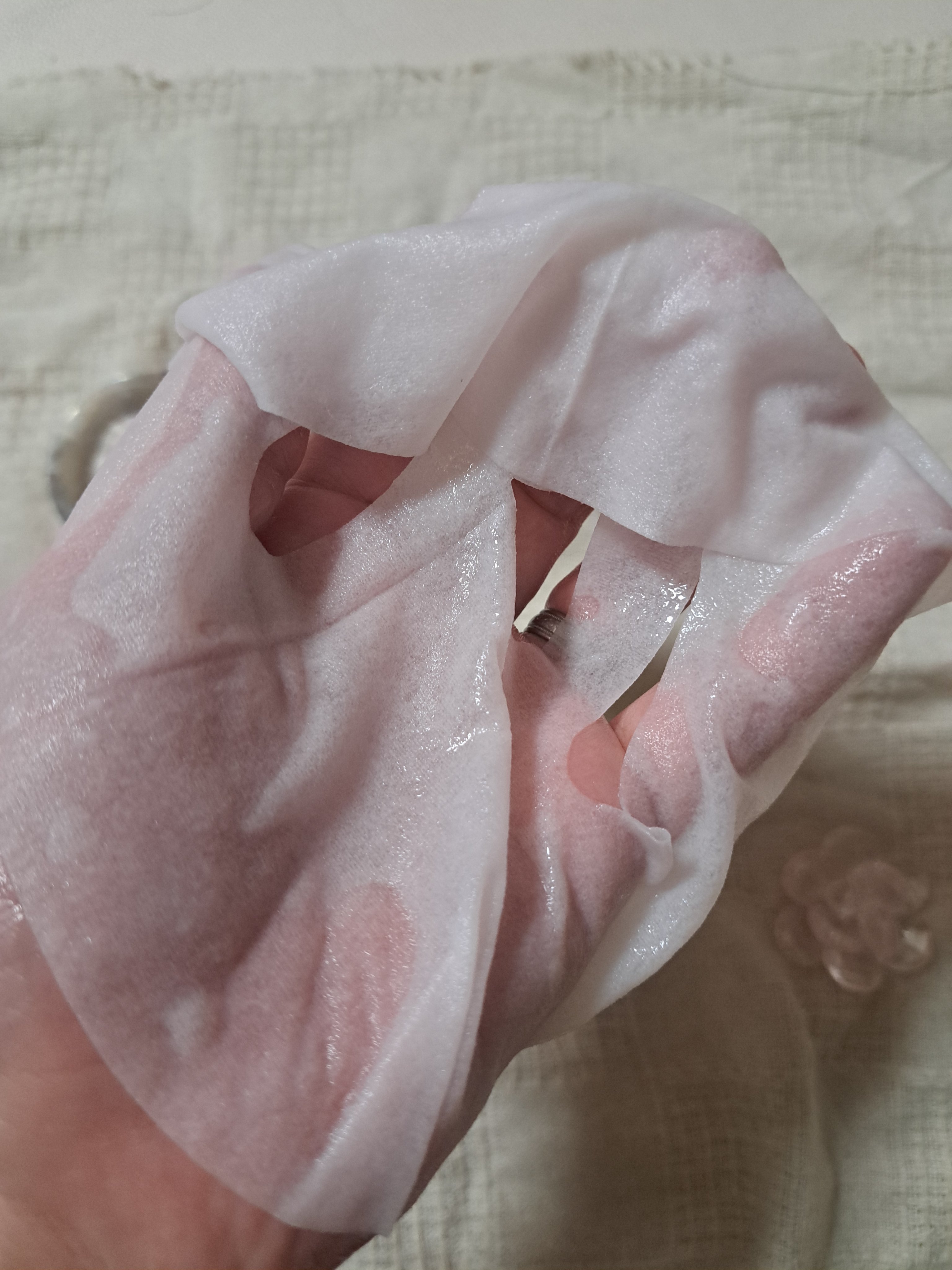 桃70％ナイアシンシートマスク/Anua/シートマスク・パックを使ったクチコミ（3枚目）