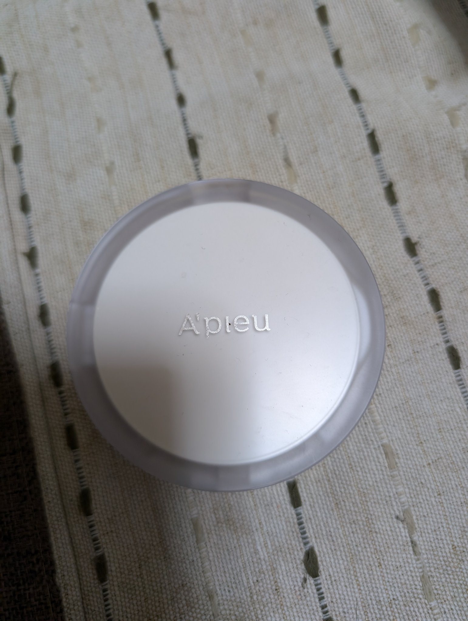 ウォーターロック サラサラパクト レフィル 13g/A’pieu/フェイスパウダーを使ったクチコミ（1枚目）