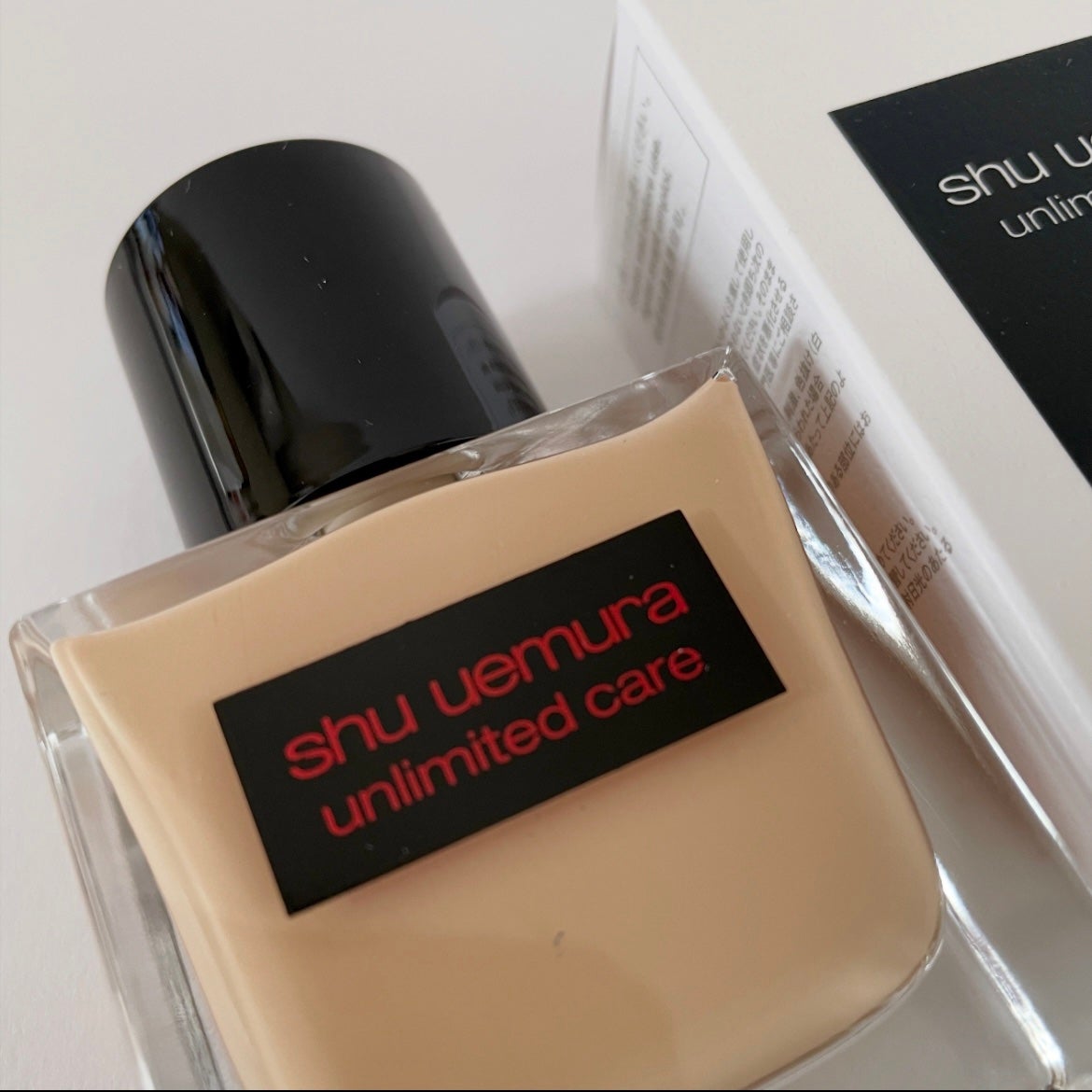 アンリミテッド ケア ツヤ セラム ファンデーション/shu uemura/リキッドファンデーションを使ったクチコミ(6枚目)