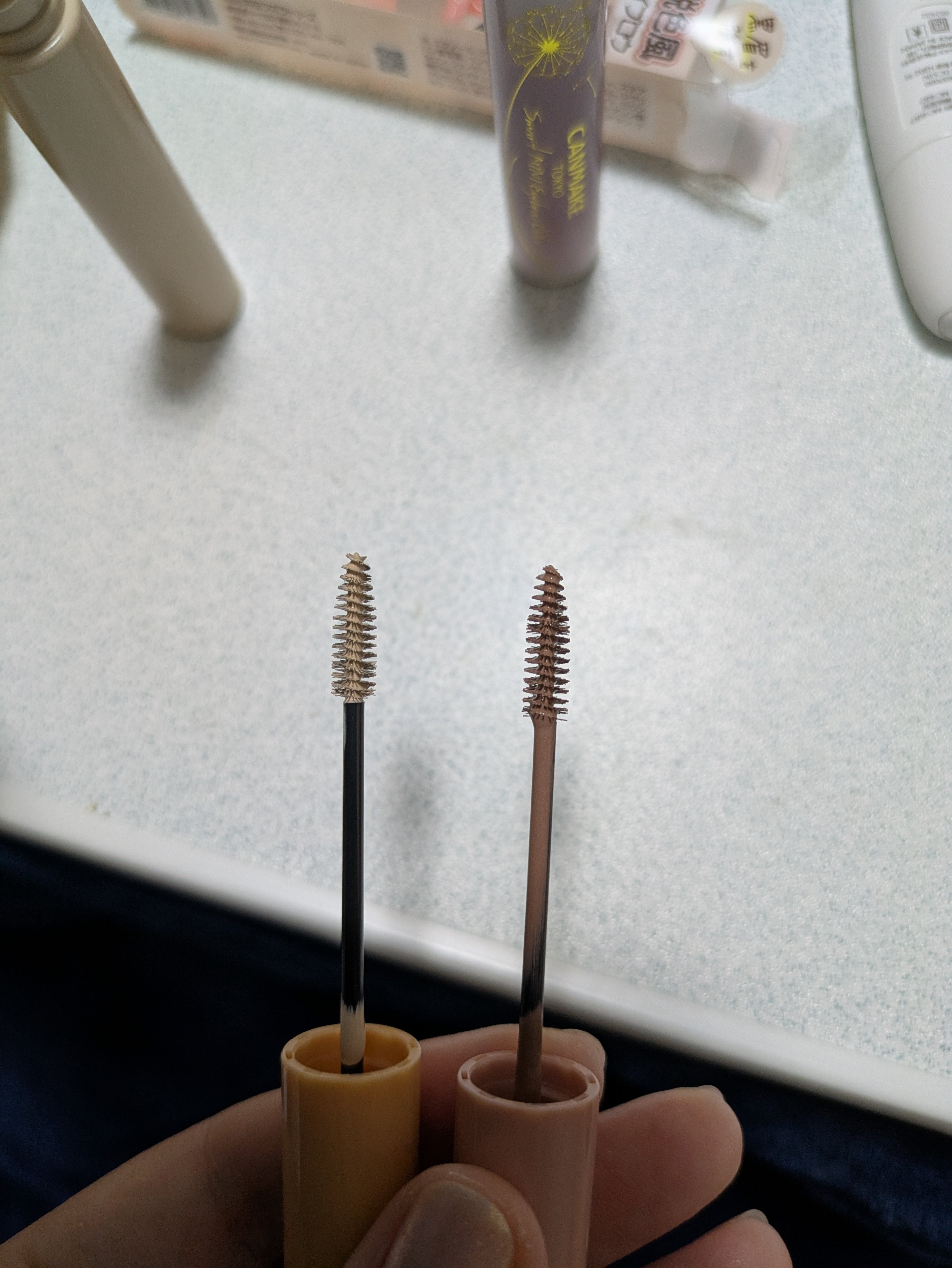 コンシーラーブロウマスカラ/キャンメイク/その他アイブロウを使ったクチコミ（1枚目）