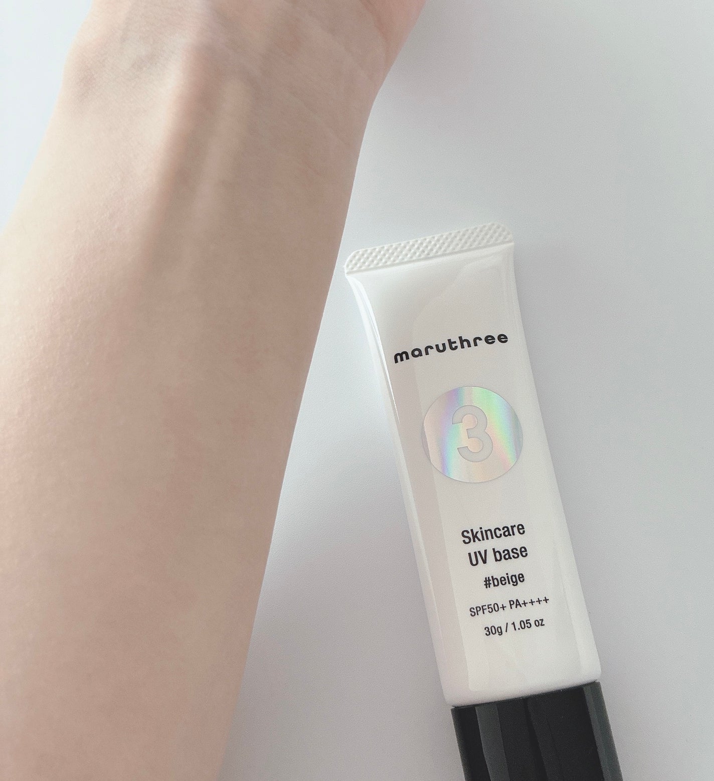 薬用スキンケアUVベース/maruthree/日焼け止め・UVケアを使ったクチコミ(6枚目)
