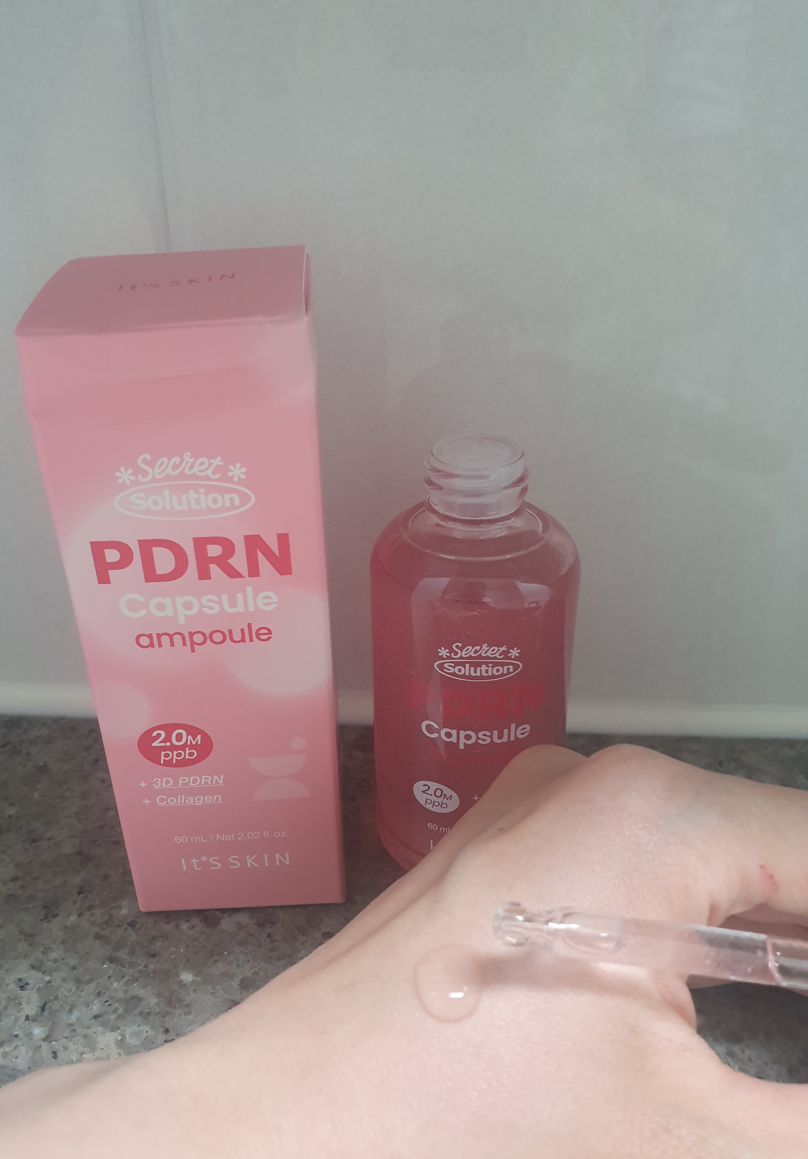 シークレットソリューションPDRNカプセルアンプル/It's skin/美容液を使ったクチコミ（2枚目）