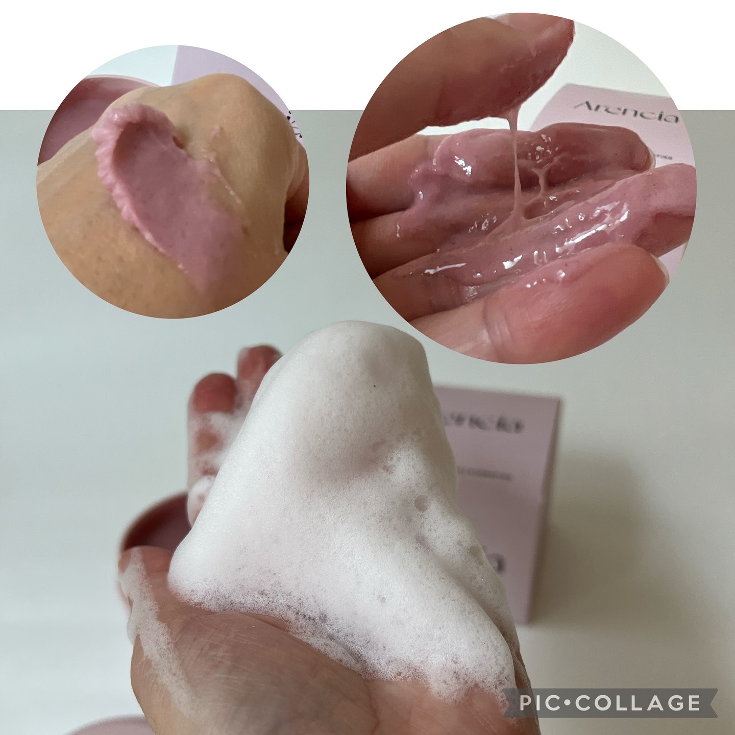 アレンシアフレッシュもちソープ「ロイヤルローズヒップ」/アレンシア/その他洗顔料を使ったクチコミ（3枚目）