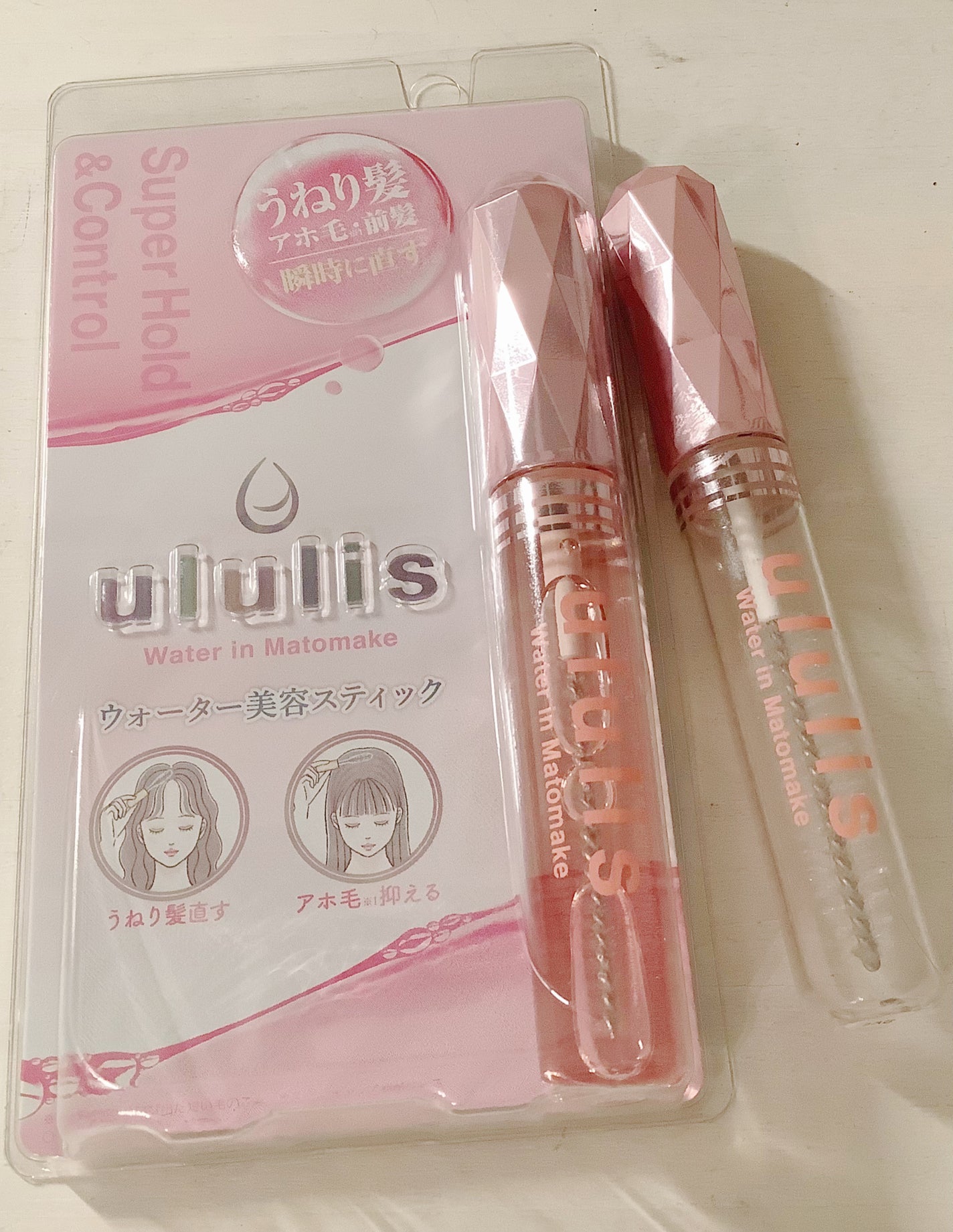 ウォーターインマトメイク ピンク/ululis/プレスタイリング・寝ぐせ直しを使ったクチコミ(2枚目)