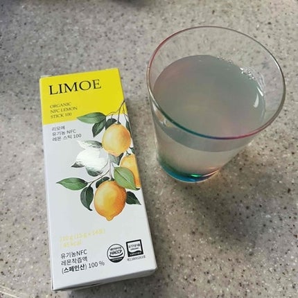 Organic NFC Lemon Stick 100/LIMOE /野菜ジュースを使ったクチコミ(5枚目)