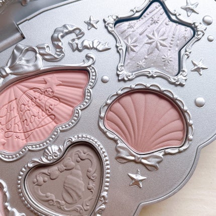 シェルズジュエルコレクション 6色アイシャドウパレット/FlowerKnows/アイシャドウパレットを使ったクチコミ(4枚目)