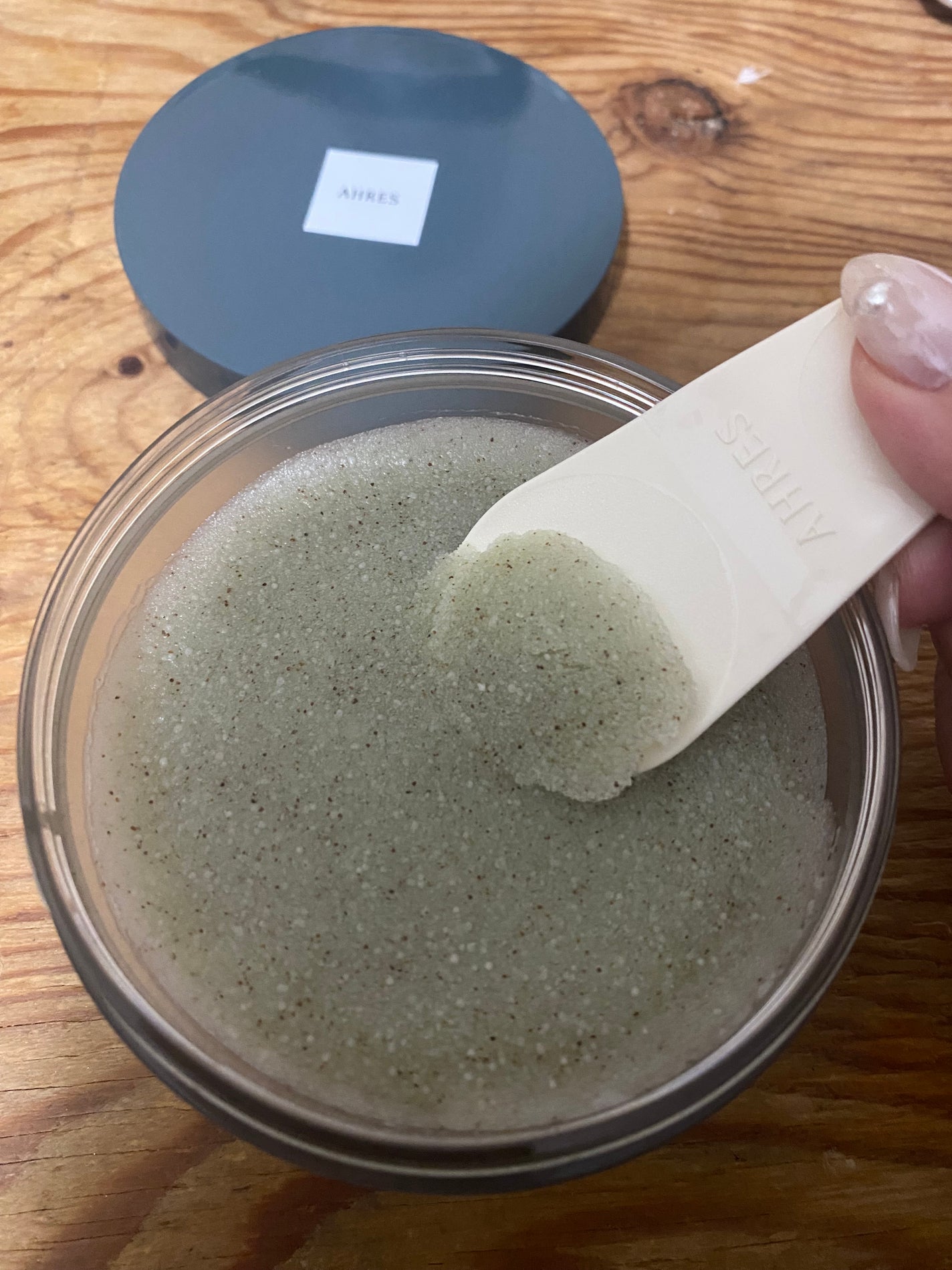 ボディスクラブ ブラッシャー クリア/アーレス/ボディスクラブを使ったクチコミ(4枚目)