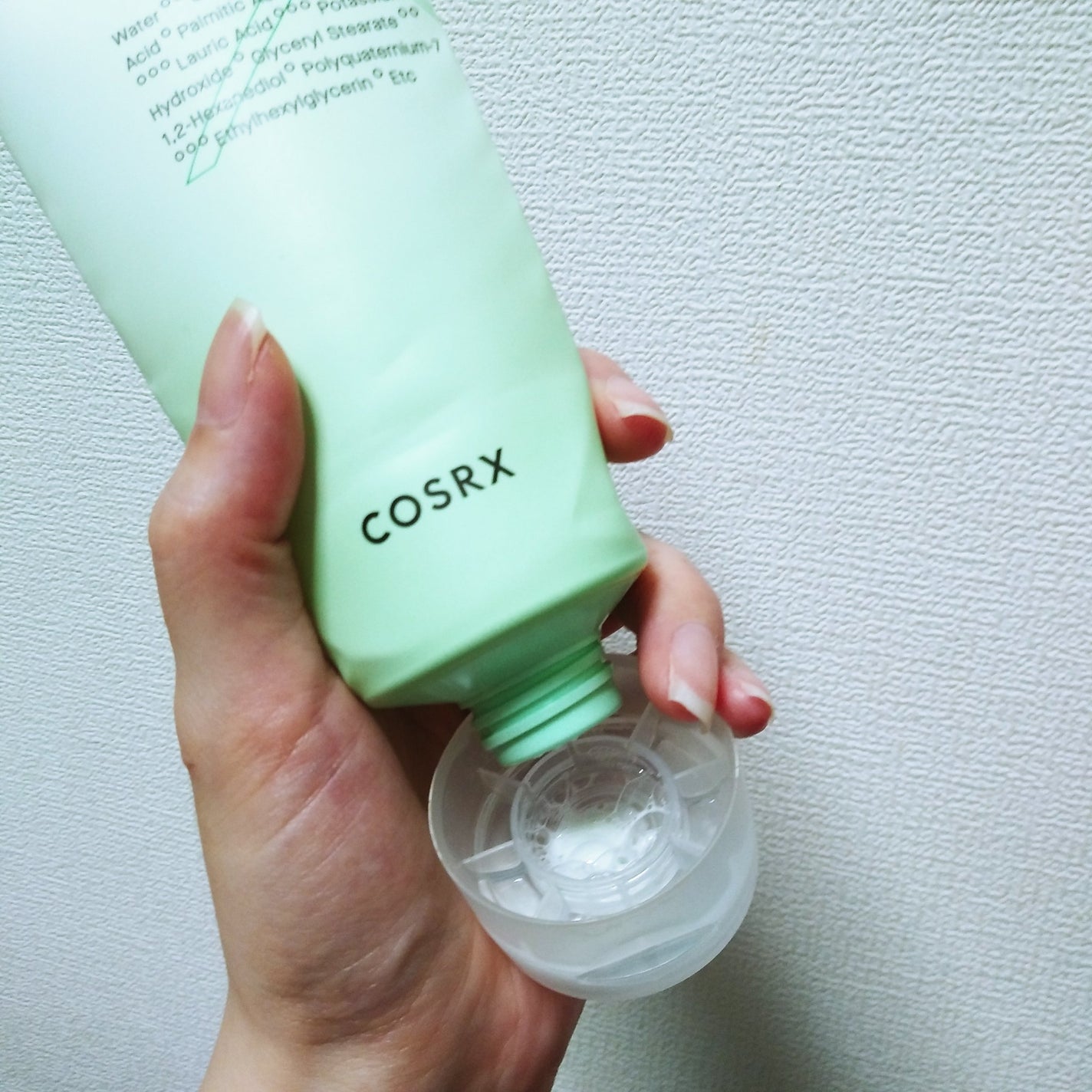 ピュアフィットシカ クリーミーフォームクレンザー /COSRX/洗顔フォームを使ったクチコミ(2枚目)
