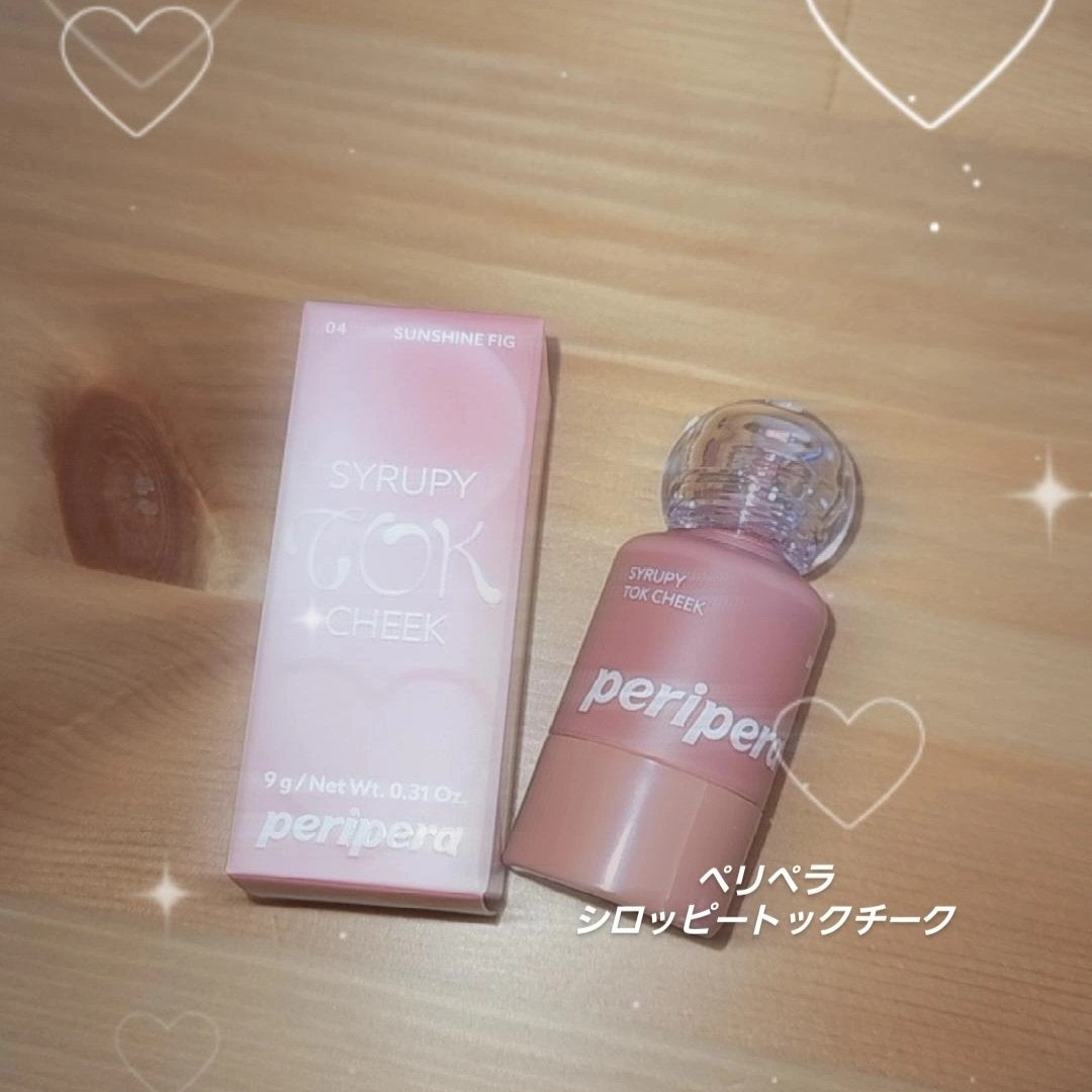 シロッピー トック チーク/PERIPERA/リキッドチークを使ったクチコミ(2枚目)