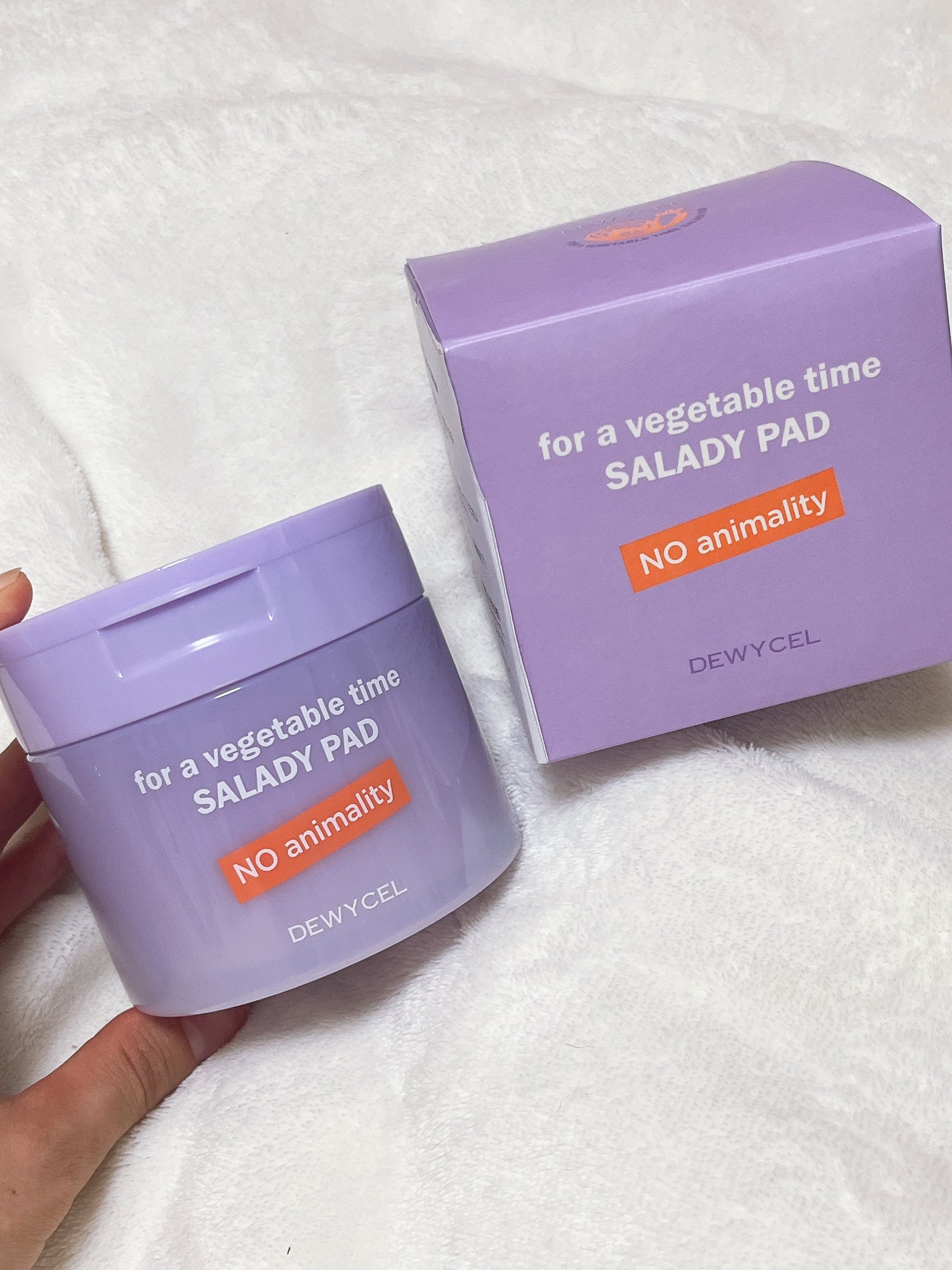 SALADY PAD 70EA/DEWYCEL/拭き取り化粧水を使ったクチコミ(3枚目)