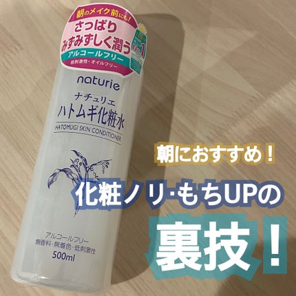 ハトムギ化粧水(ナチュリエ スキンコンディショナー R )/ナチュリエ/化粧水を使ったクチコミ(1枚目)