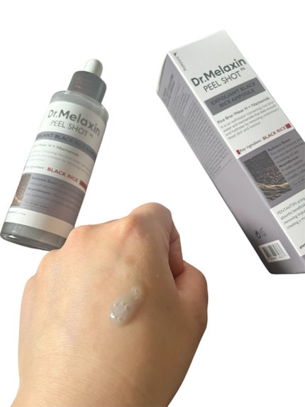 白米ピールショットゴマージュアンプル/Dr.Melaxin/美容液を使ったクチコミ(5枚目)