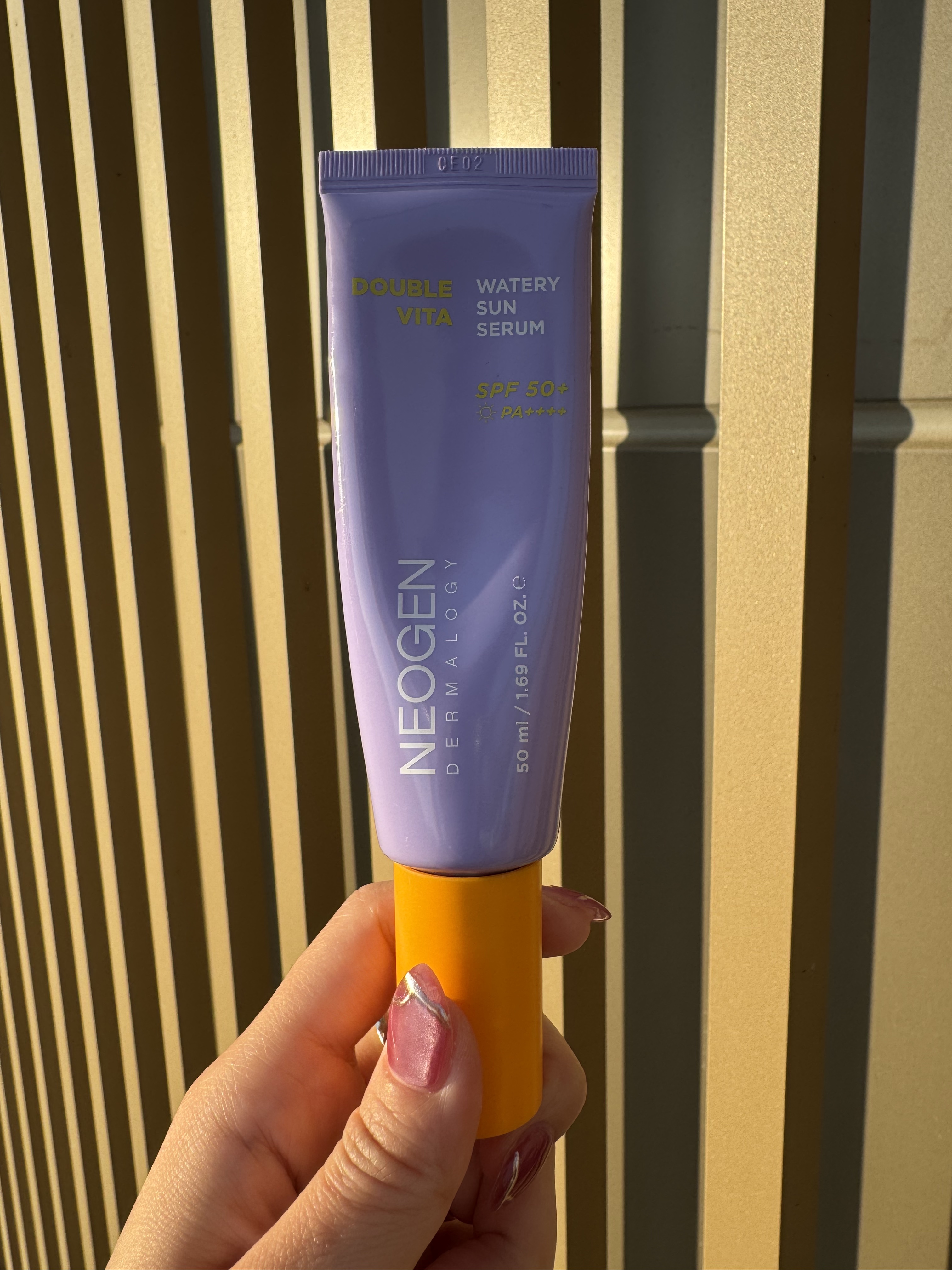 ダブルビダウォータリーサンセラム/NEOGEN/日焼け止めジェルを使ったクチコミ（2枚目）