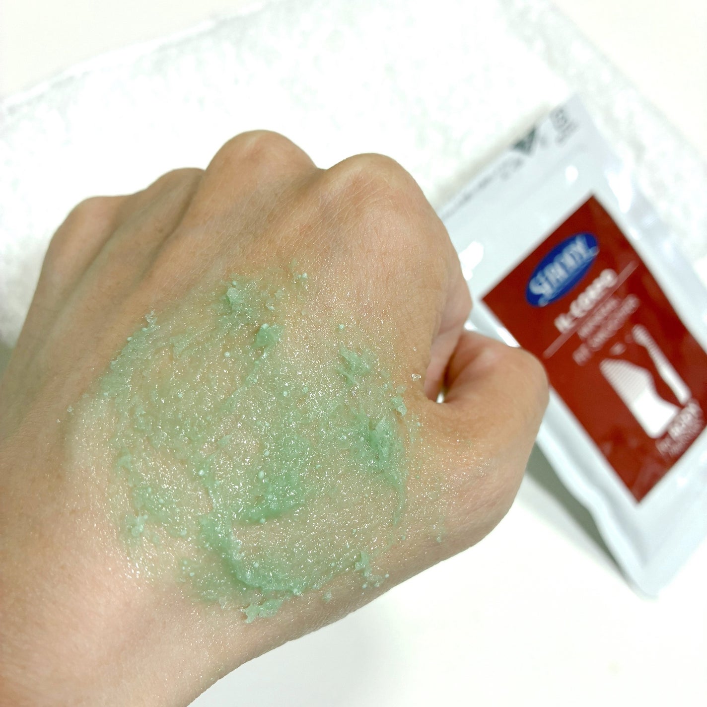 ミネラルフィットスムーサー/イルコルポ/ボディスクラブを使ったクチコミ(4枚目)