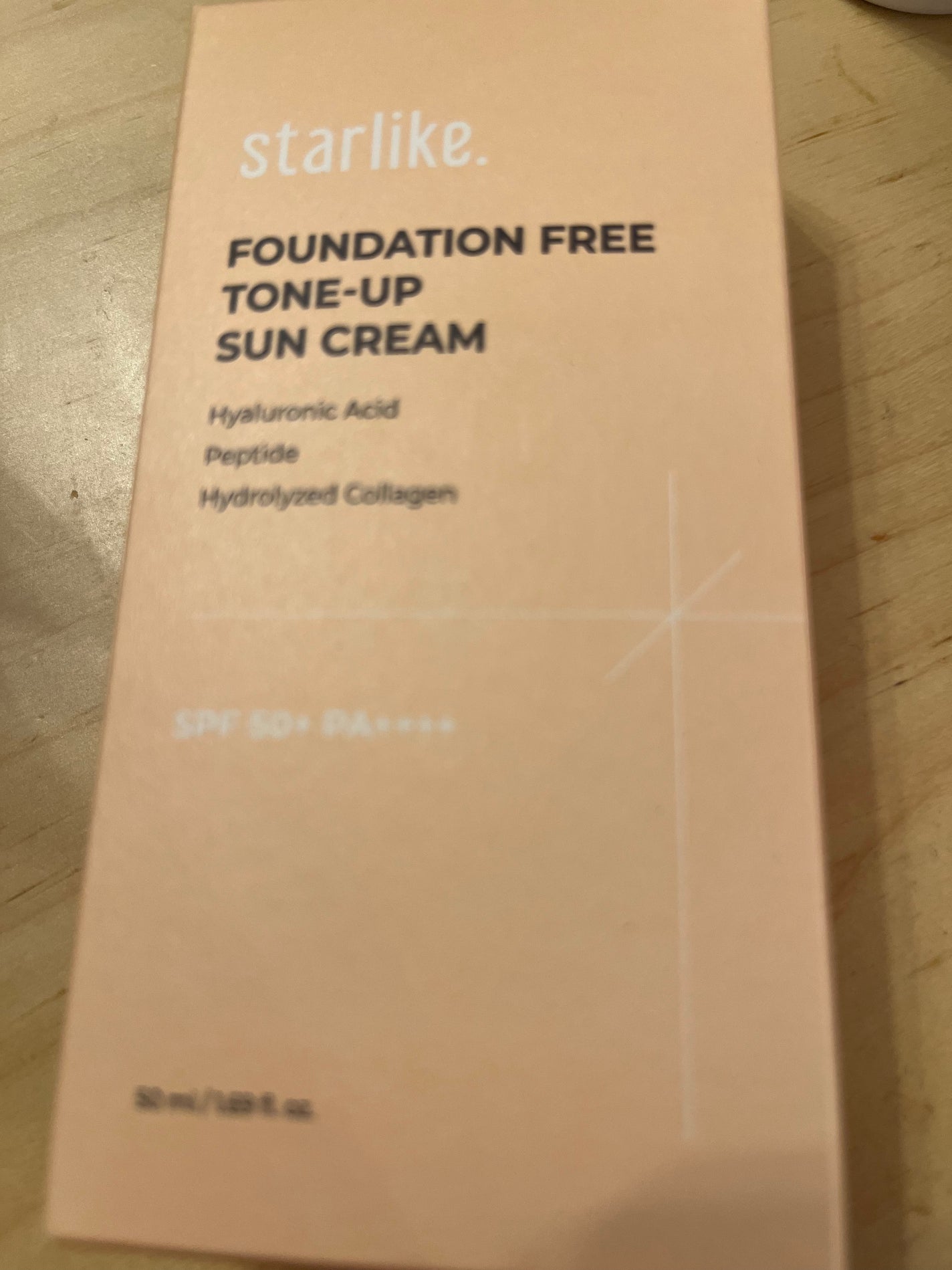 PDRNスキンフィットアクア 日焼け止め/STARLIKE/日焼け止めクリームを使ったクチコミ(1枚目)