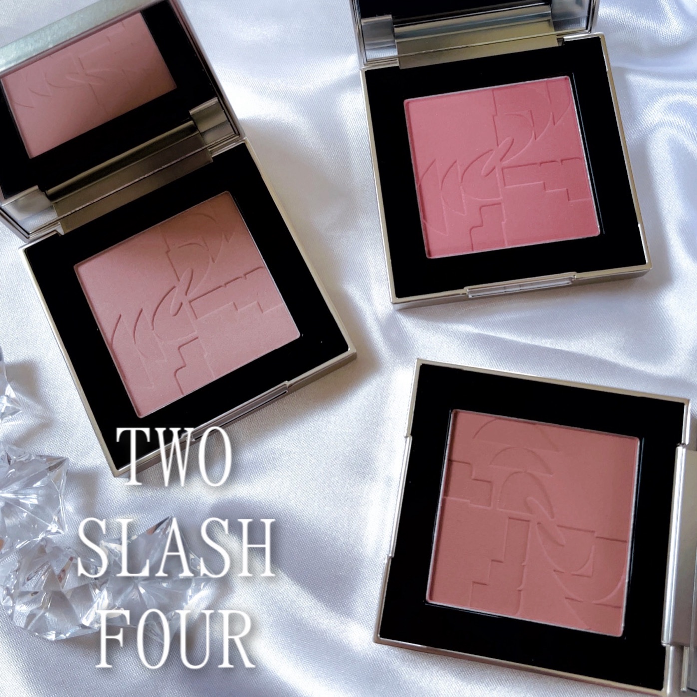 オールオーバーフェイスブラッシュ/TWO SLASH FOUR/パウダーチークを使ったクチコミ（1枚目）