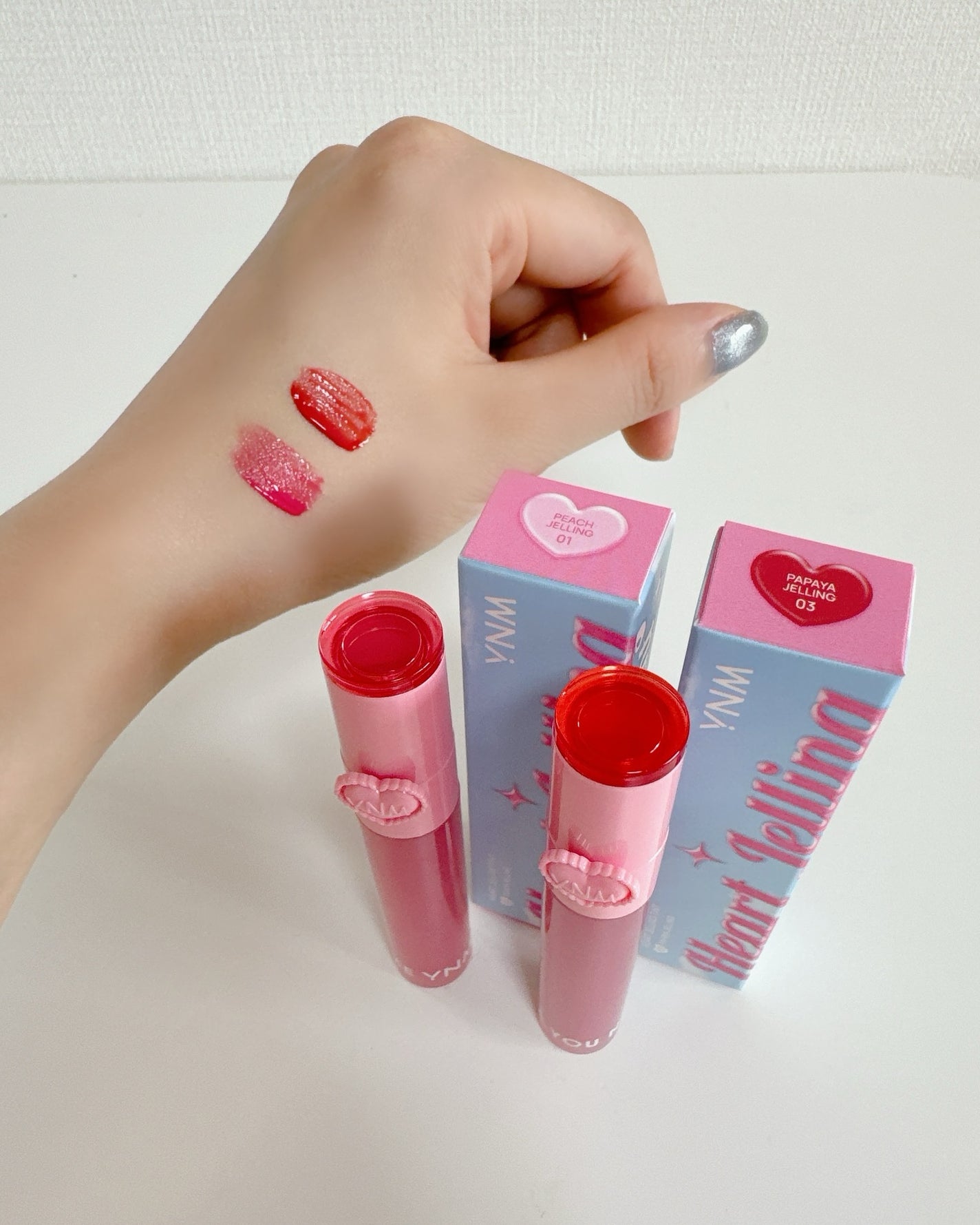 ハートゼリングティント/YNM/リップティントを使ったクチコミ(5枚目)