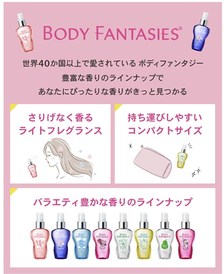 ボディスプレー ライラック/ボディファンタジー/香水(レディース)を使ったクチコミ（3枚目）