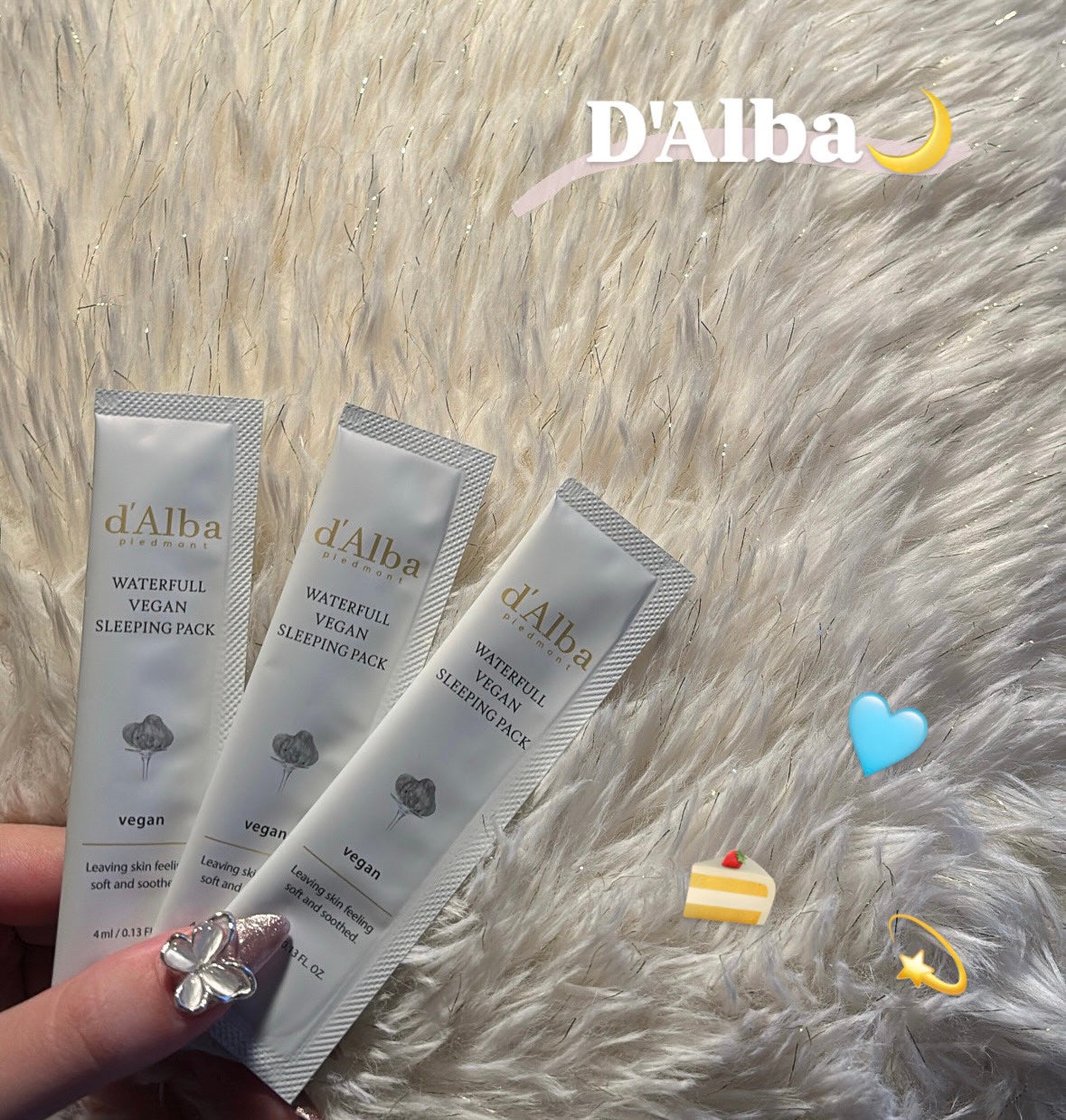 ホワイトトリュフウォータフルヴィーガンスリーピングパック/ダルバ/シートマスク・パックを使ったクチコミ(1枚目)