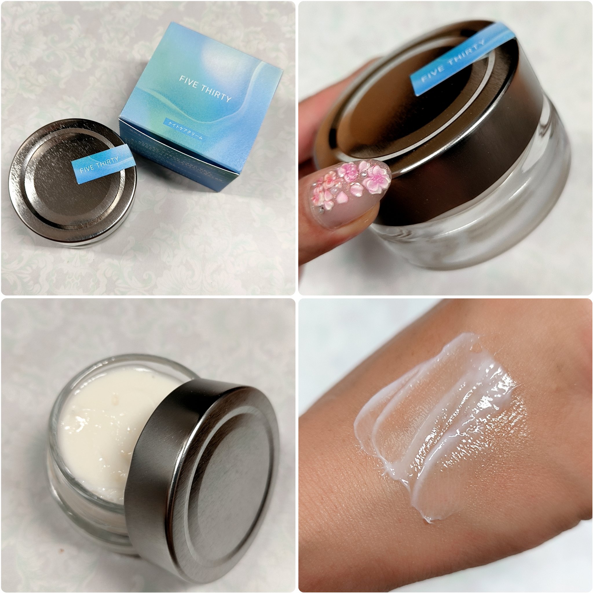 FIVE THIRTY Night-care cream/530/フェイスクリームを使ったクチコミ（2枚目）