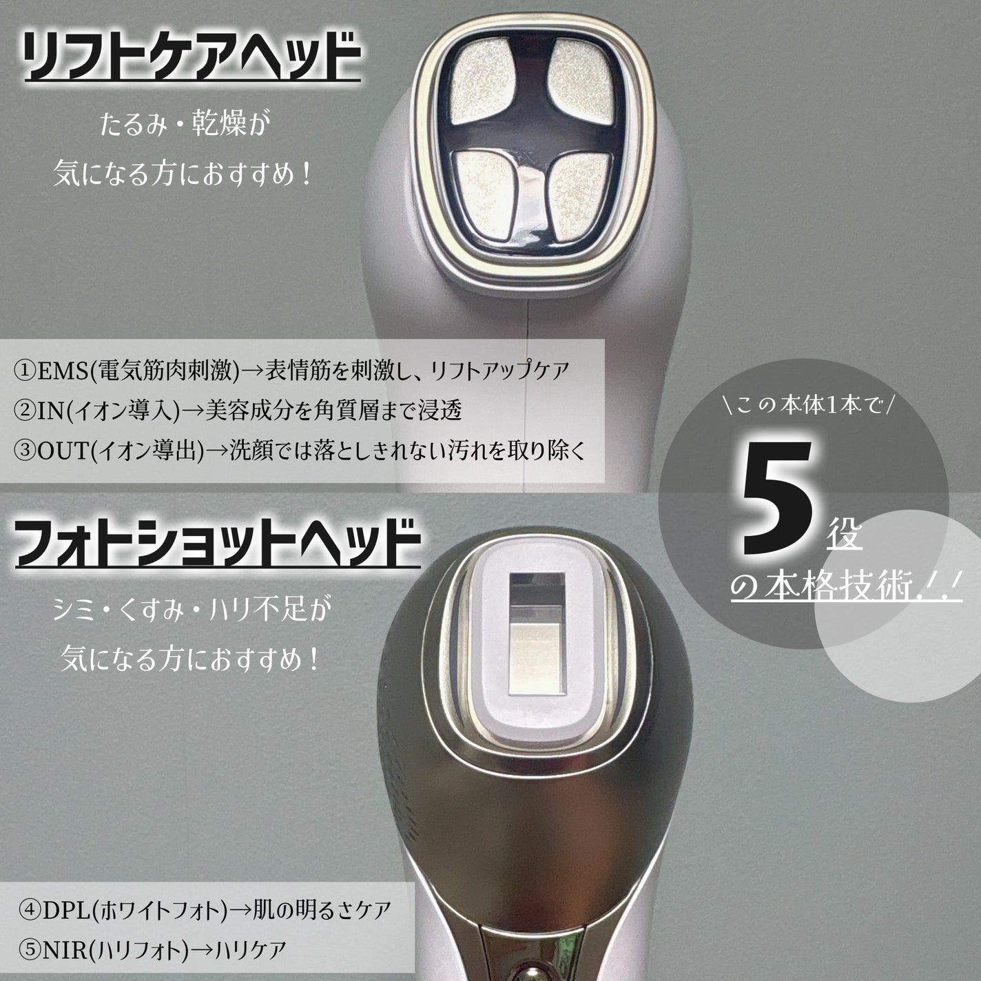 MiRAY ONE/MYTREX/美顔器・マッサージを使ったクチコミ(3枚目)