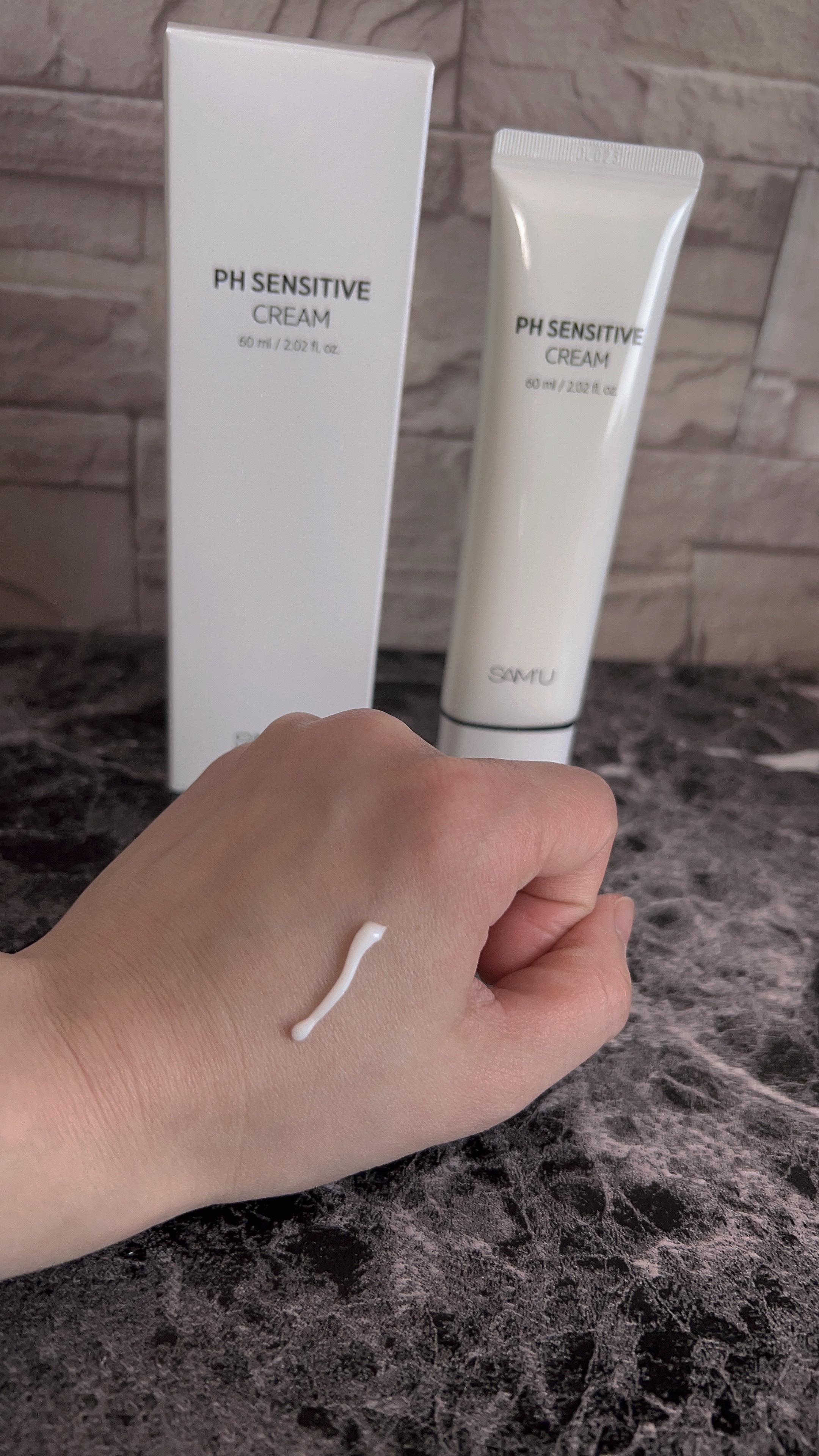 PHセンシティブクリームチューブ 60ml/SAM'U/フェイスクリームを使ったクチコミ（3枚目）