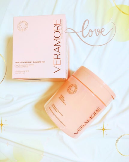 ローズ&ティーツリークレンジングパッド/VERAMORE/クレンジングシートを使ったクチコミ(5枚目)