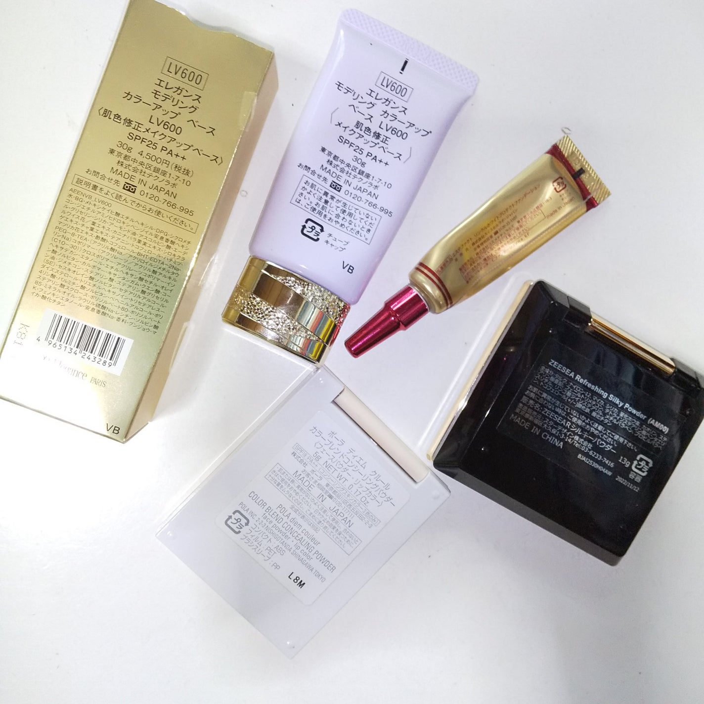 エステファクトリンクルホワイトプロテクトエッセンス&ファンデーション各3個セット 試してみた】エステファクト リンクルホワイトプロテクト