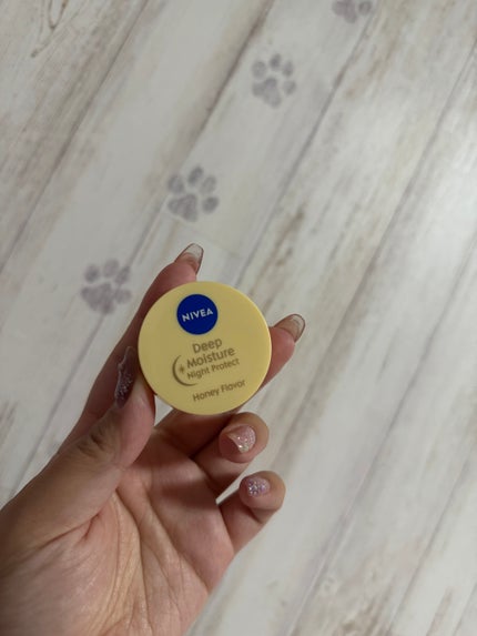 ディープモイスチャーナイトプロテクト はちみつの香り/ニベア/リップマスクを使ったクチコミ(1枚目)