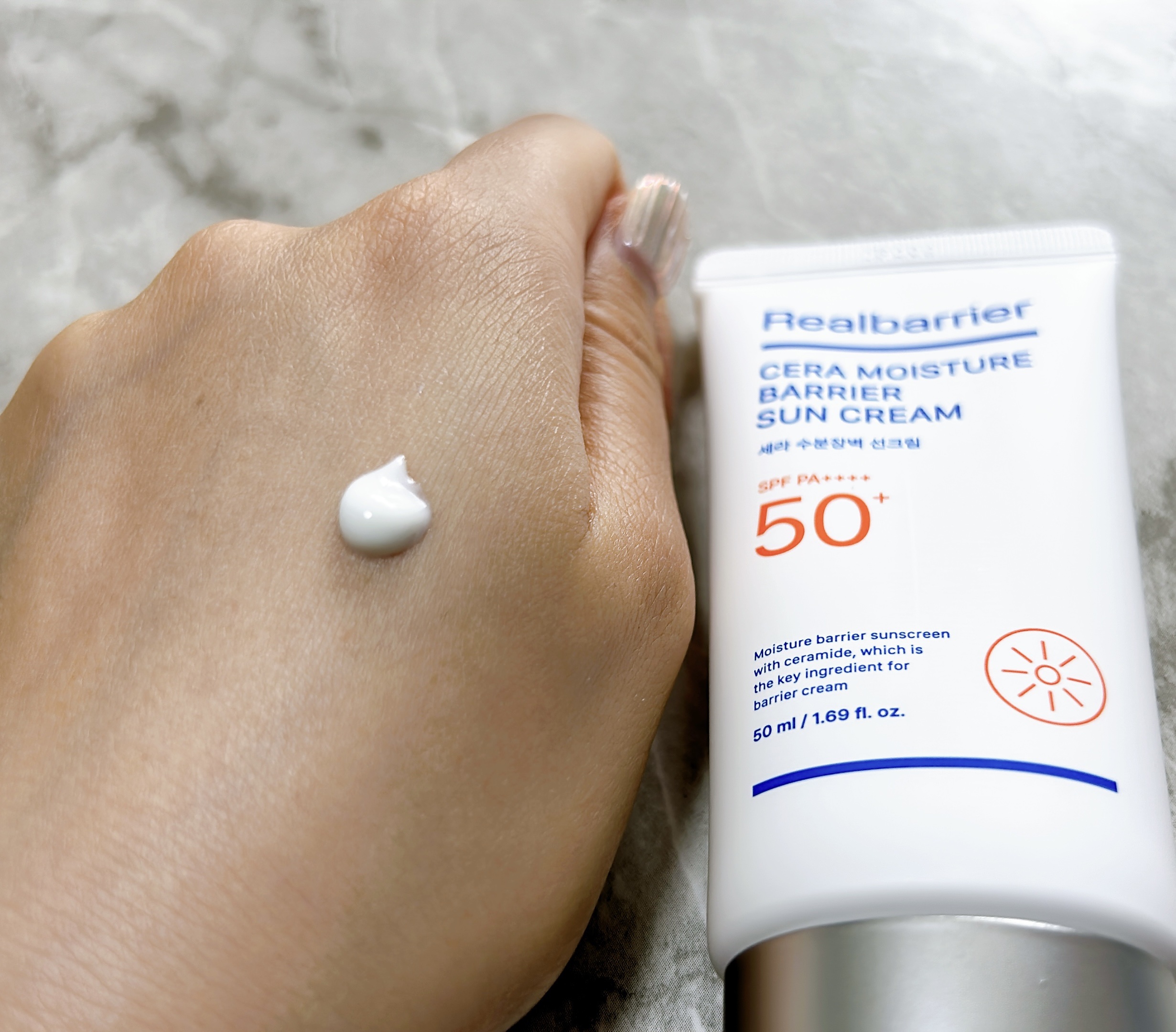 セラ水分バリア日焼け止め/Real Barrier/日焼け止めクリームを使ったクチコミ（3枚目）